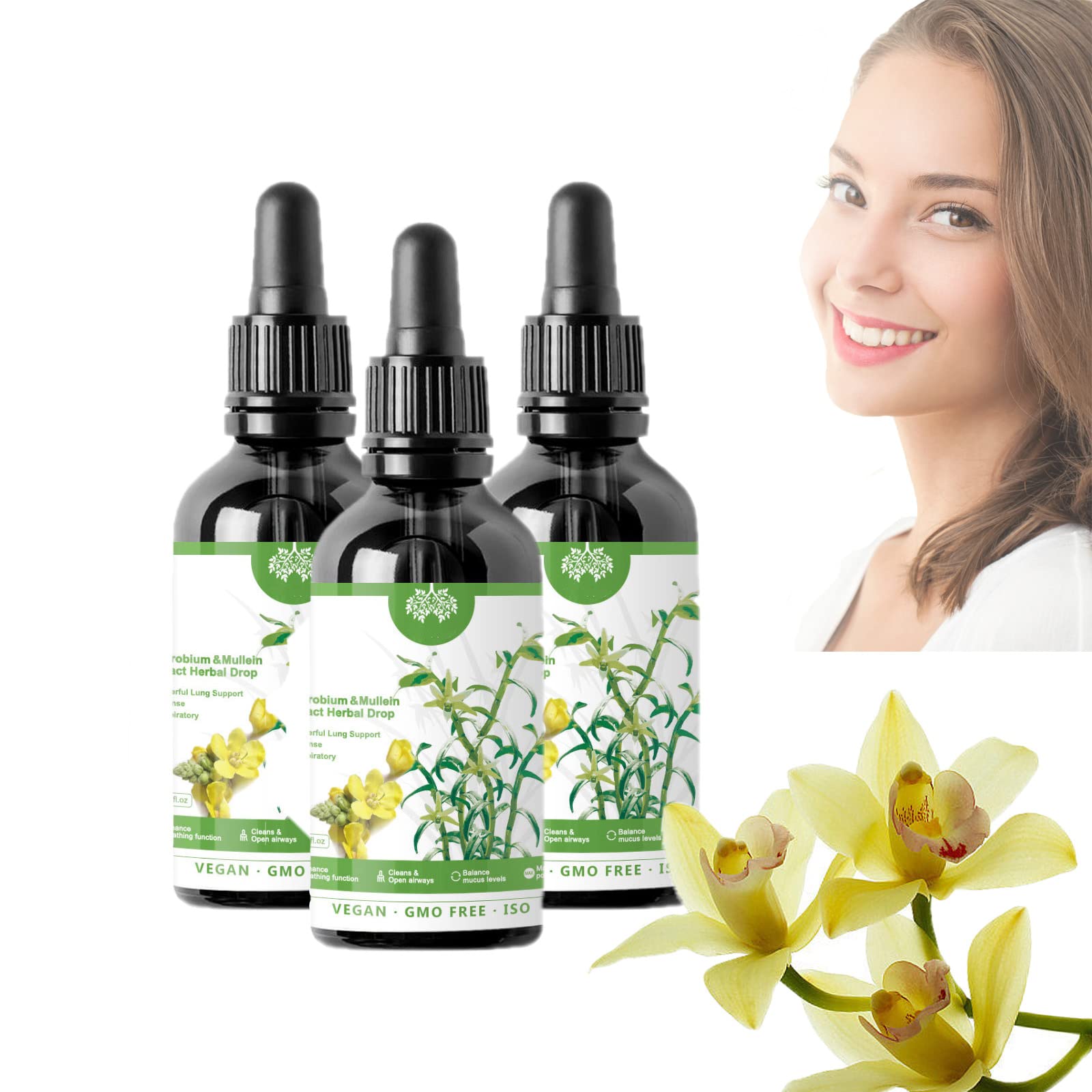 Amazon.com: RCSCBC Dendrobium & Mullein Extract - Powerful Lung