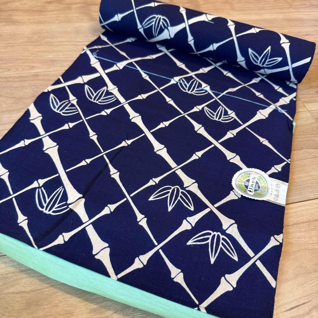 しつけ付 超美品 相撲 反物 まとめ売り 着物 4反セット 綿 浴衣 九重