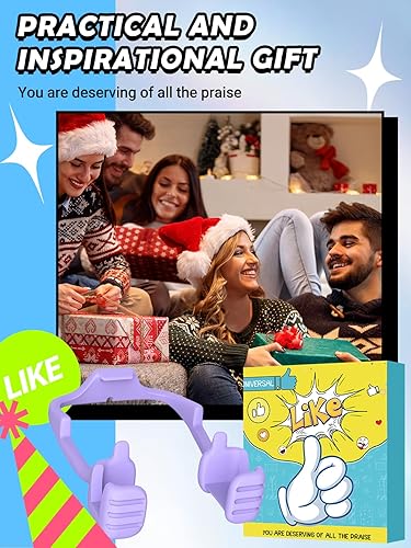 Miniatura 3 de Soporte universal para tablet para adolescentes, niñas, niños, para iPad, compatible con pulgares hacia arriba, soporte para teléfono celular