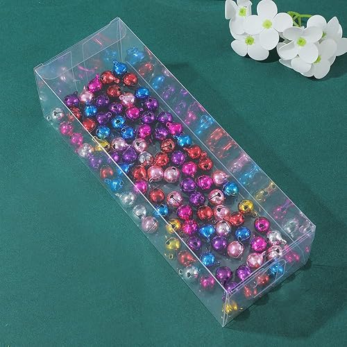 Miniatura 6 de Cajas transparentes, 2.4 x 2.8 x 7.9 pulgadas, rectángulo transparente, cajas de almacenamiento de joyería para fiestas de cumpleaños, bodas,