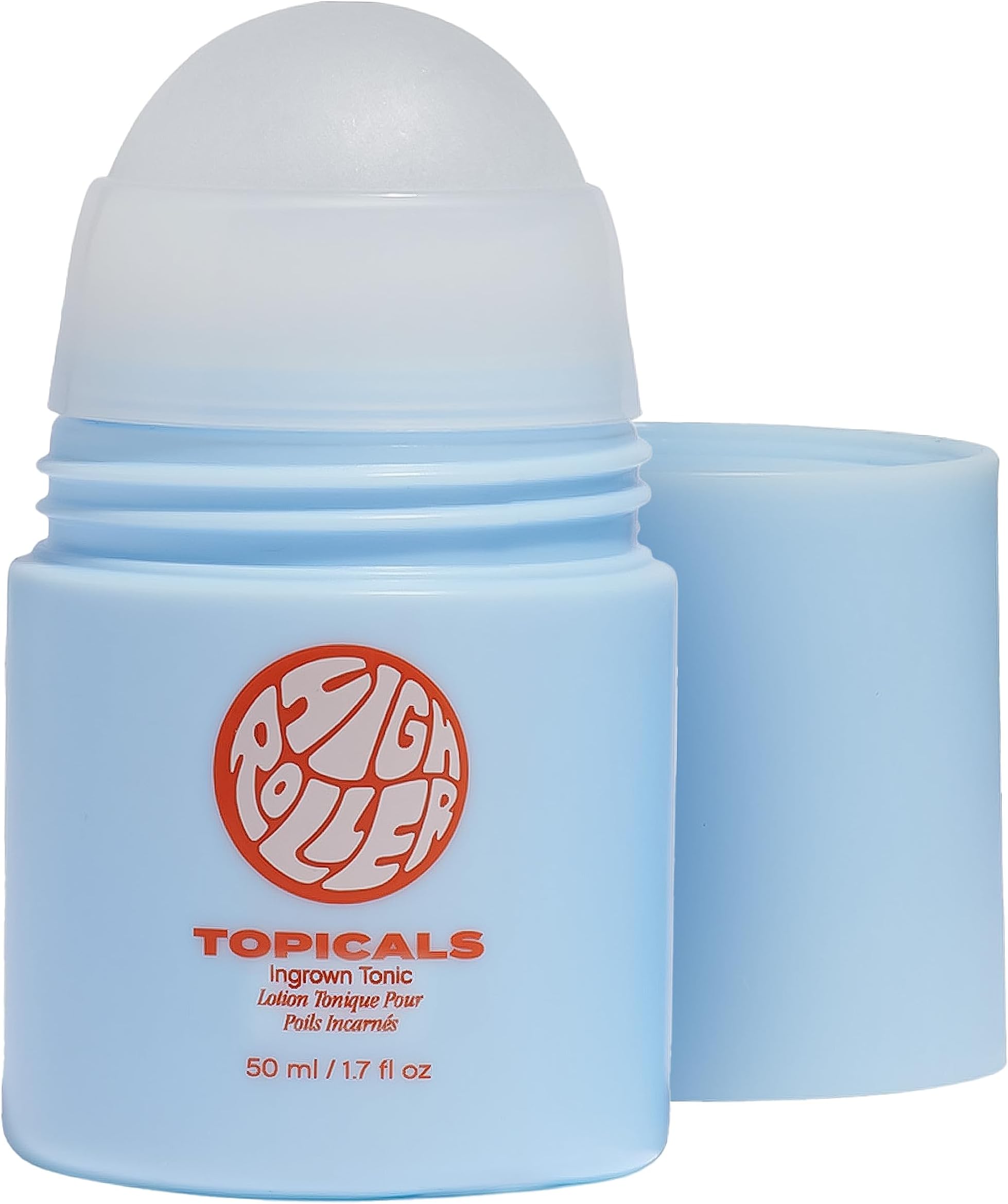 High Roller Ingrown Hair Tonic with Salicylic Acid, AHAs and BHAs - For Razor Bumps, Irritation and Ingrown Hairs - Suitable For Face & Body (1.7 Fl Oz)