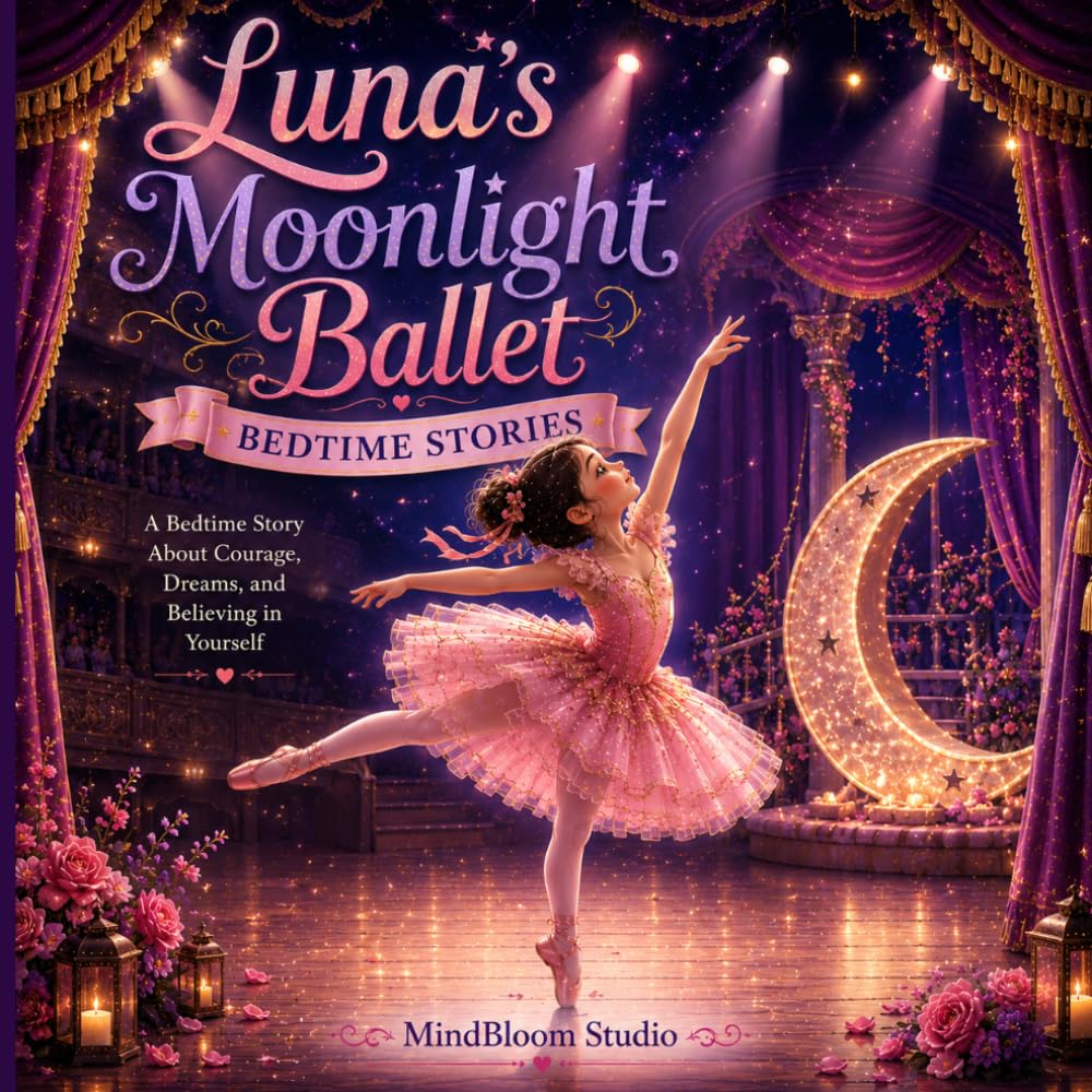 Luna’s Moonlight Ballet: A Bedtime Story About Courage, Confidence, and Following Your Dreams