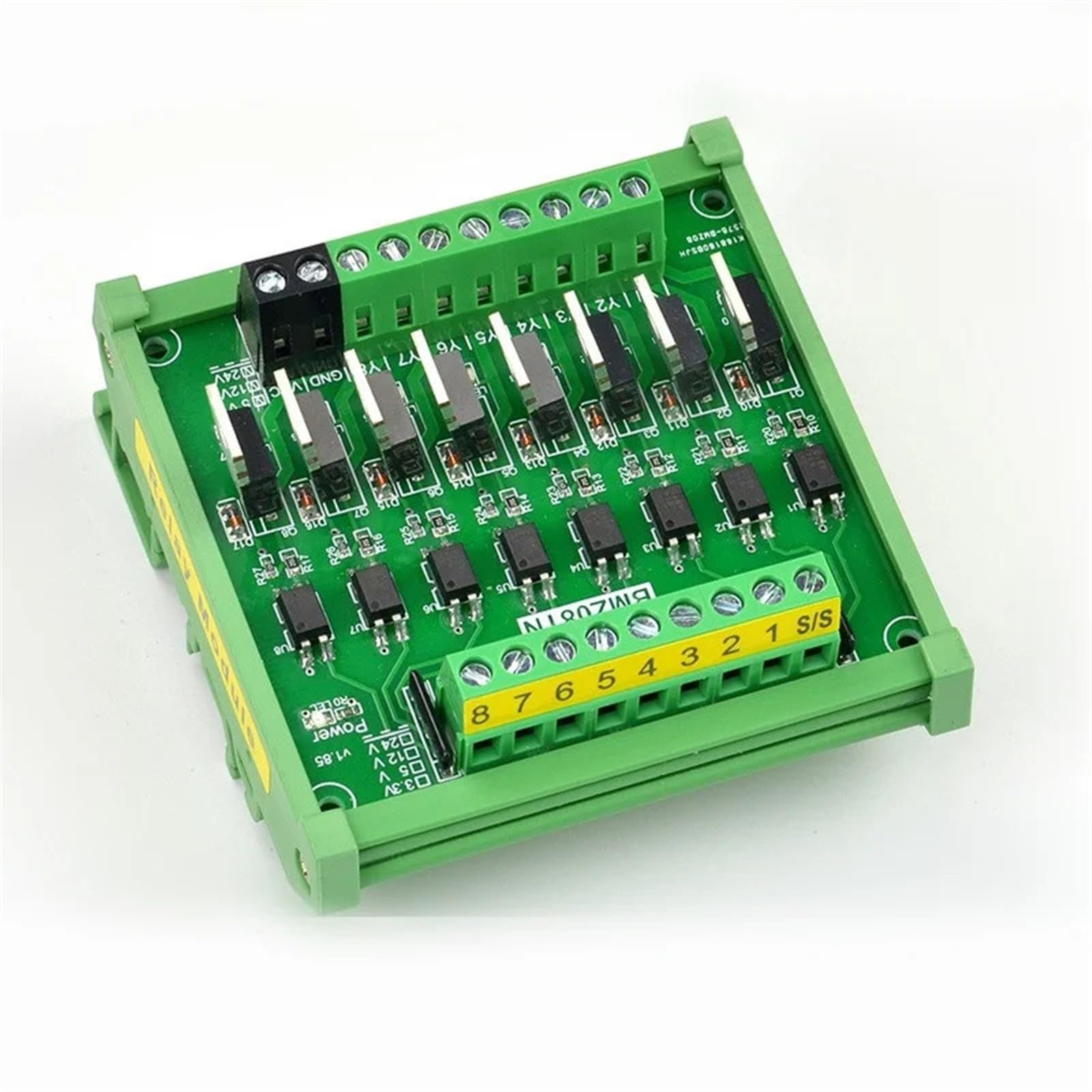 Module de relais d'interface 16CH NPN 24V avec isolation par optocoupleur