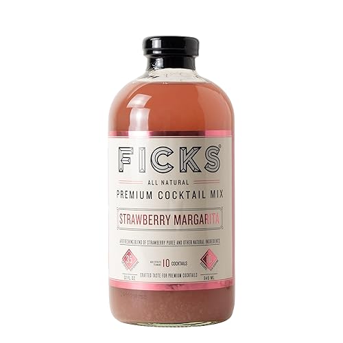 Miniatura 7 de Ficks Mezcla de cóctel prémium (Margarita de mora, paquete de 6 - 32 onzas cada una)