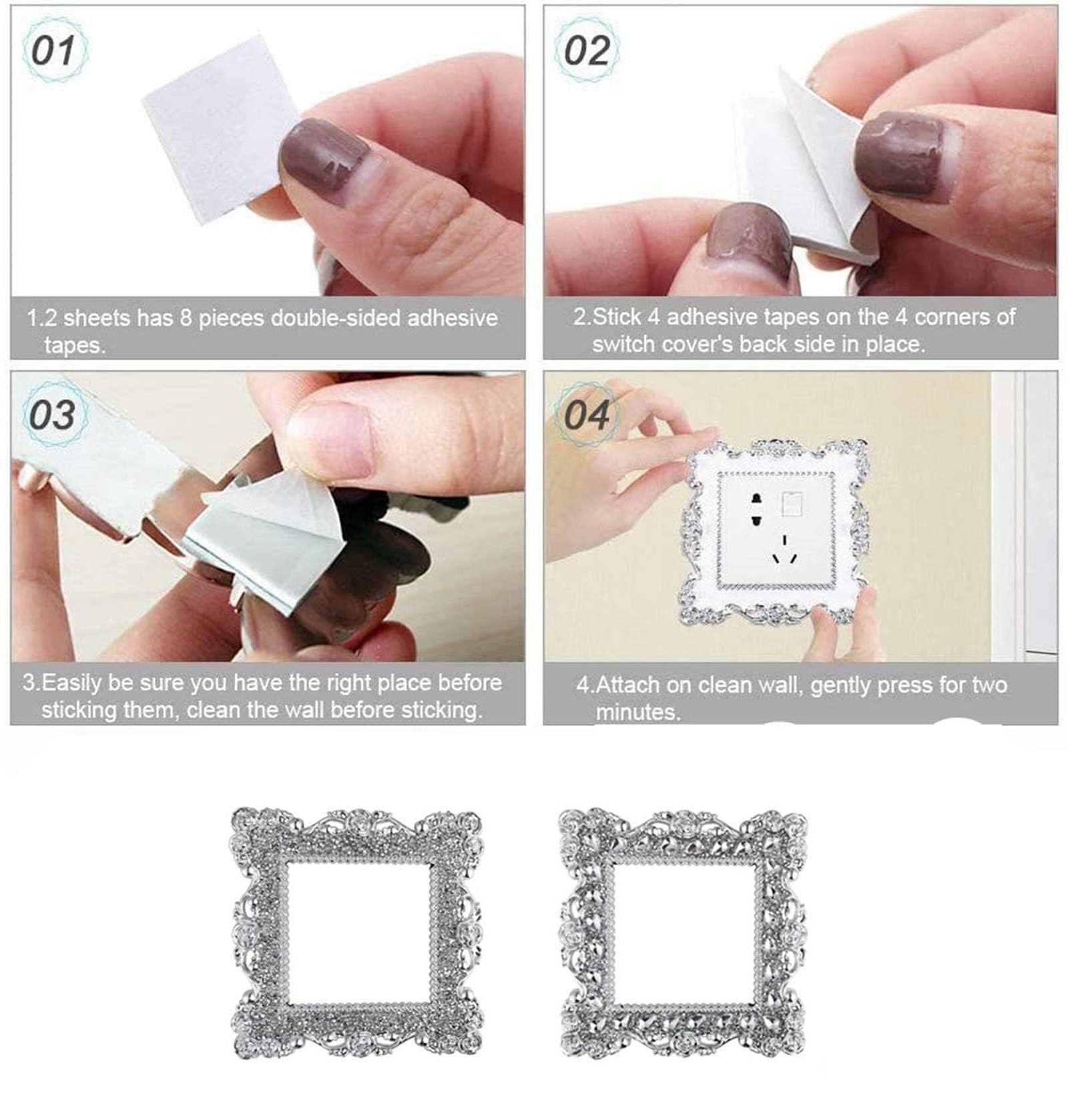 Adesivo Interruttore Luce Lampadina Aperta - Foto 6