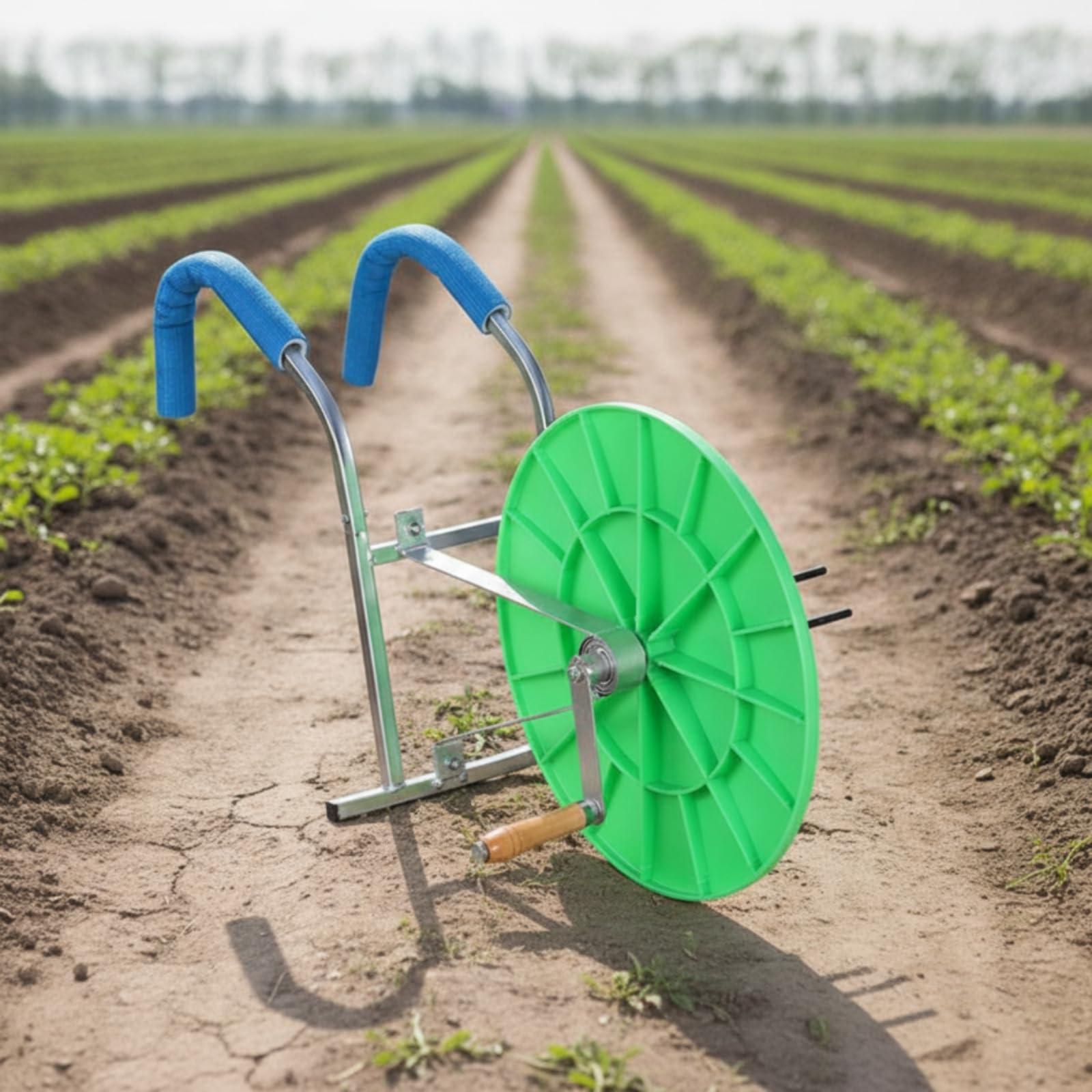 Avvolgitubo con Manovella Stabile Manovella Professionale Attrezzatura per Agricoltori, Giardinieri, Fattoria, Giardino, Emergenza, Avvolgitubo A Spalla Migliorato