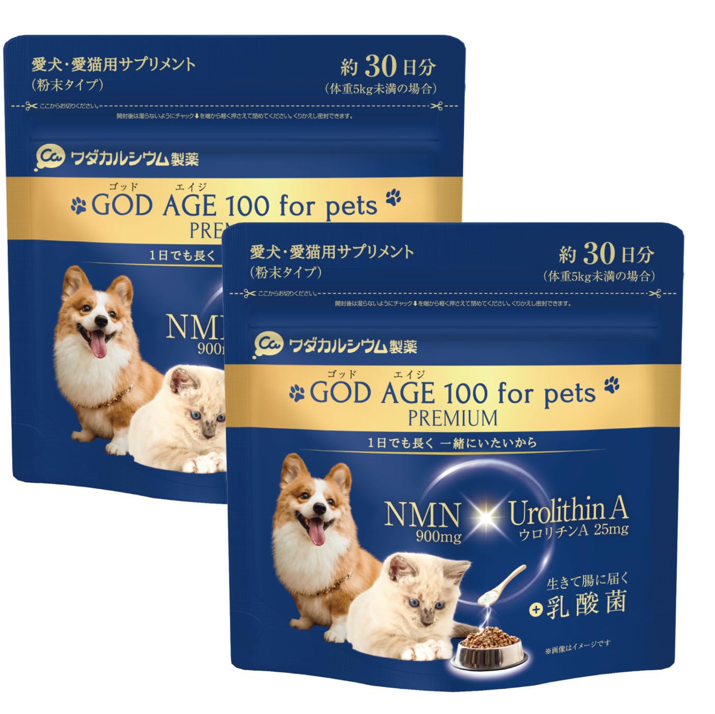 Amazon.co.jp: NMN 犬 猫 サプリ ペット用 900mg ゴッドエイジ