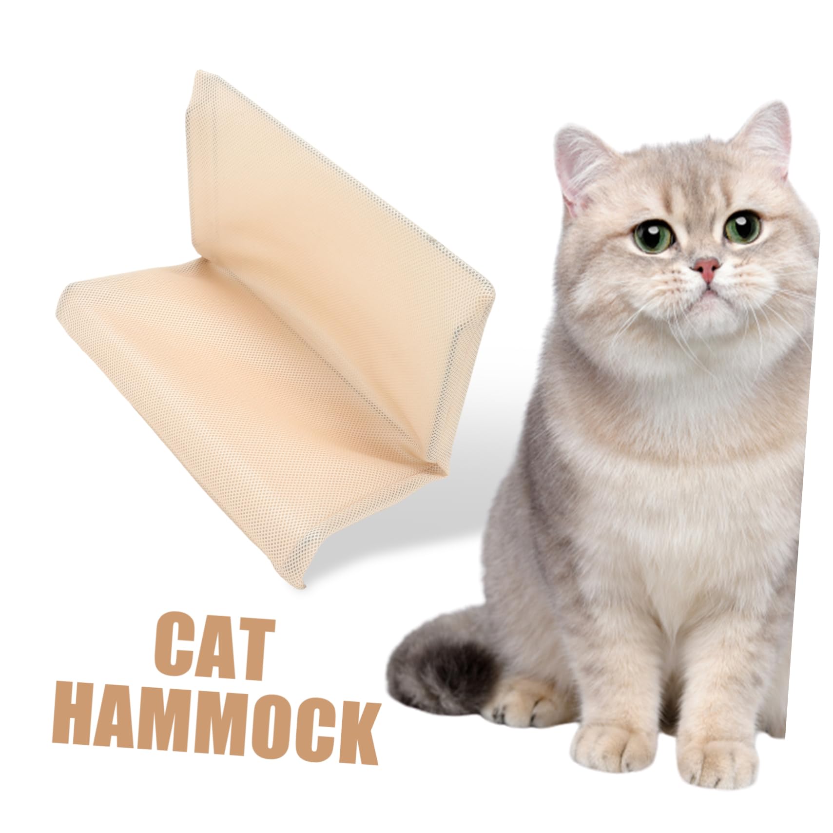 WOONEKY Hamac pour Chat Suspendu Perchoir De Fenêtre Isolé Chaud Et Détachable pour Un Entretien Facile