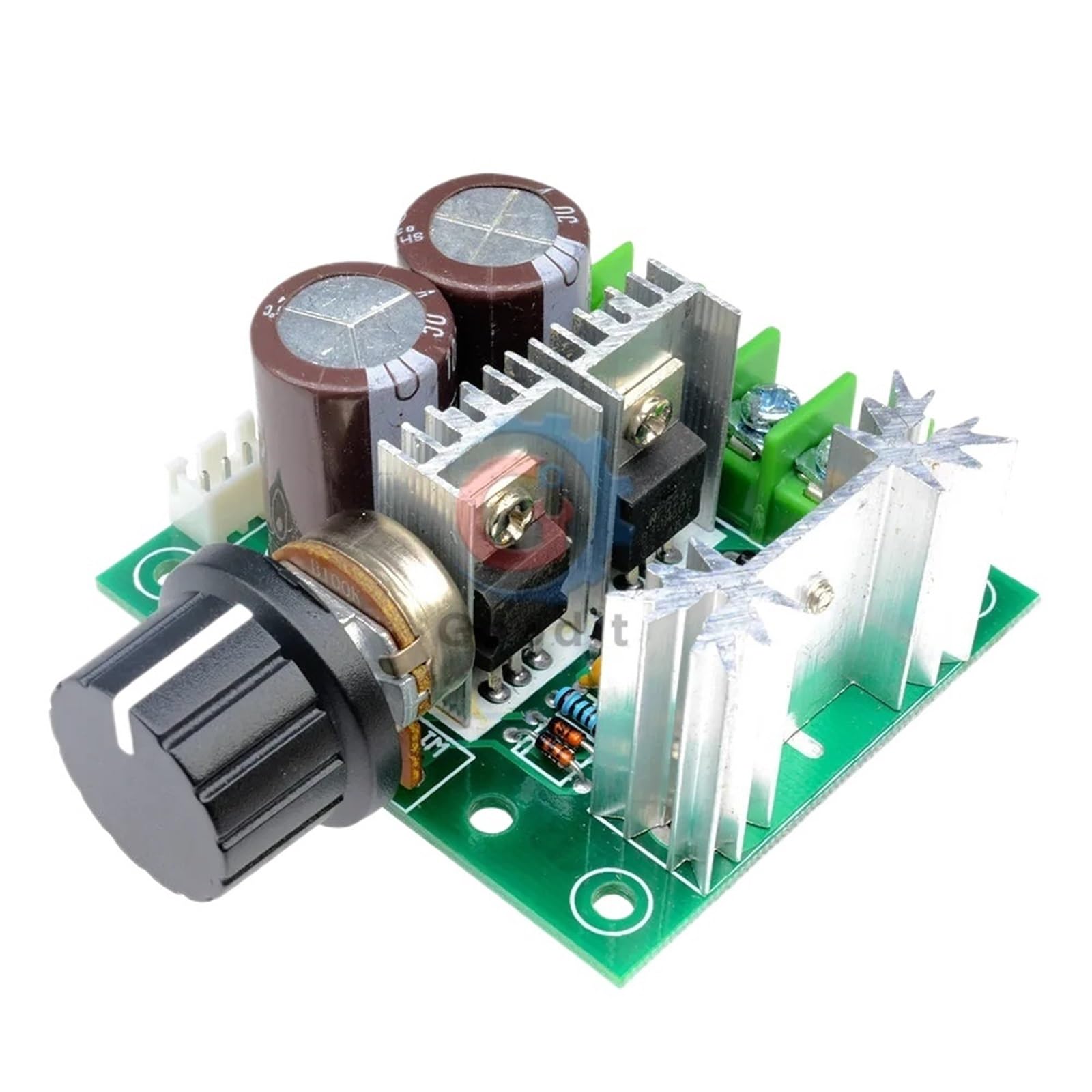 Contrôleur vitesse moteur 10A résout les démarrages brutaux en PWM DC 12V-40V 400W