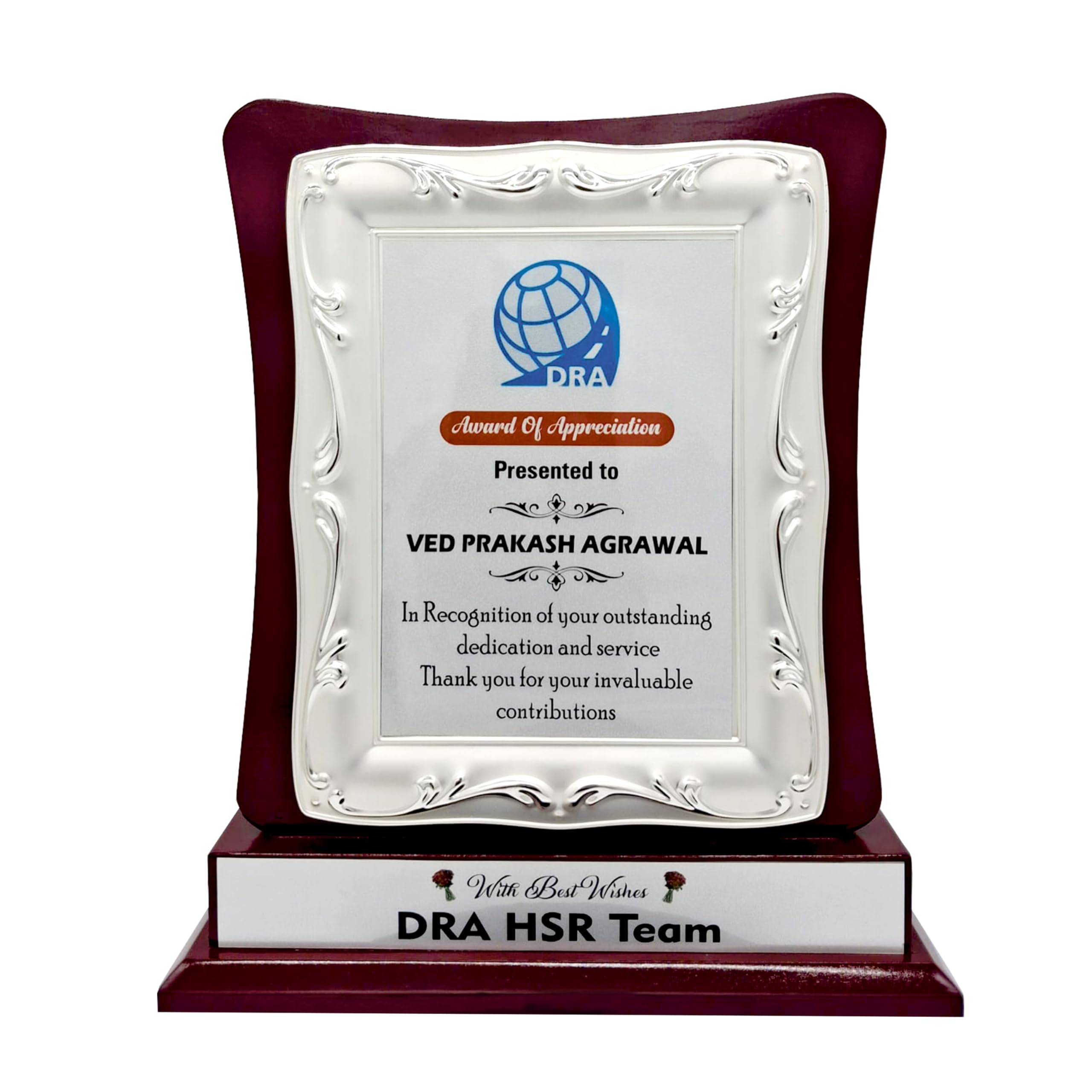 Customized Wooden Gift Momento Award for Retirement, Farewell, Appreciation, Achievement for Employee, Boss, Collegue, Teacher, Doctor, Father-picture-30