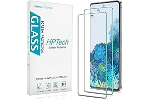 2-Pack of Tempered Glass Screen Protectors for the Samsung Galaxy S20 FE series