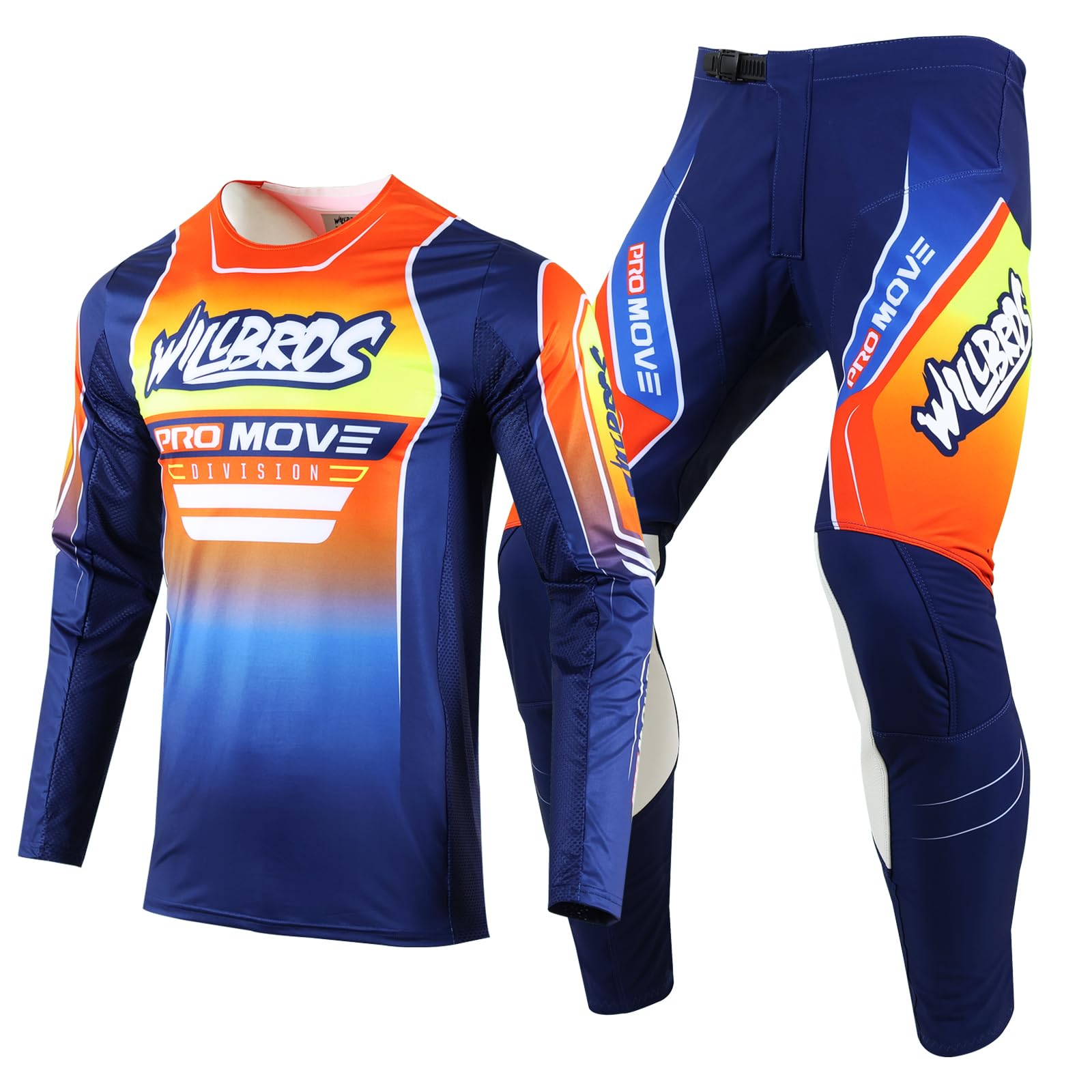 Spodnie ochronne Jersey Combo Motocross Offroad Dirt Bike Gear Set