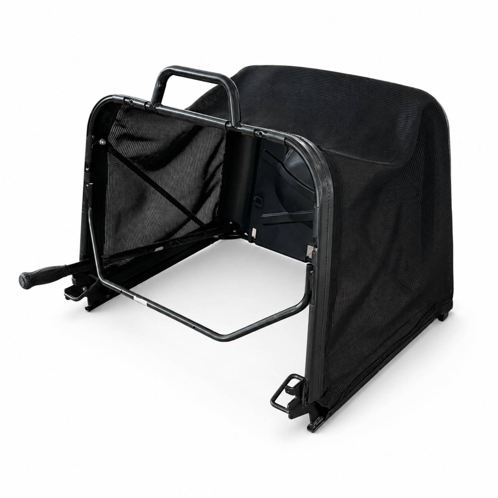 Harilla Bolsa para Recoger Césped Cortacésped con Armazón Fuerte Malla Aireada Accesorio Funcional para Trabajo Jardinería en Fincas y Huertos.