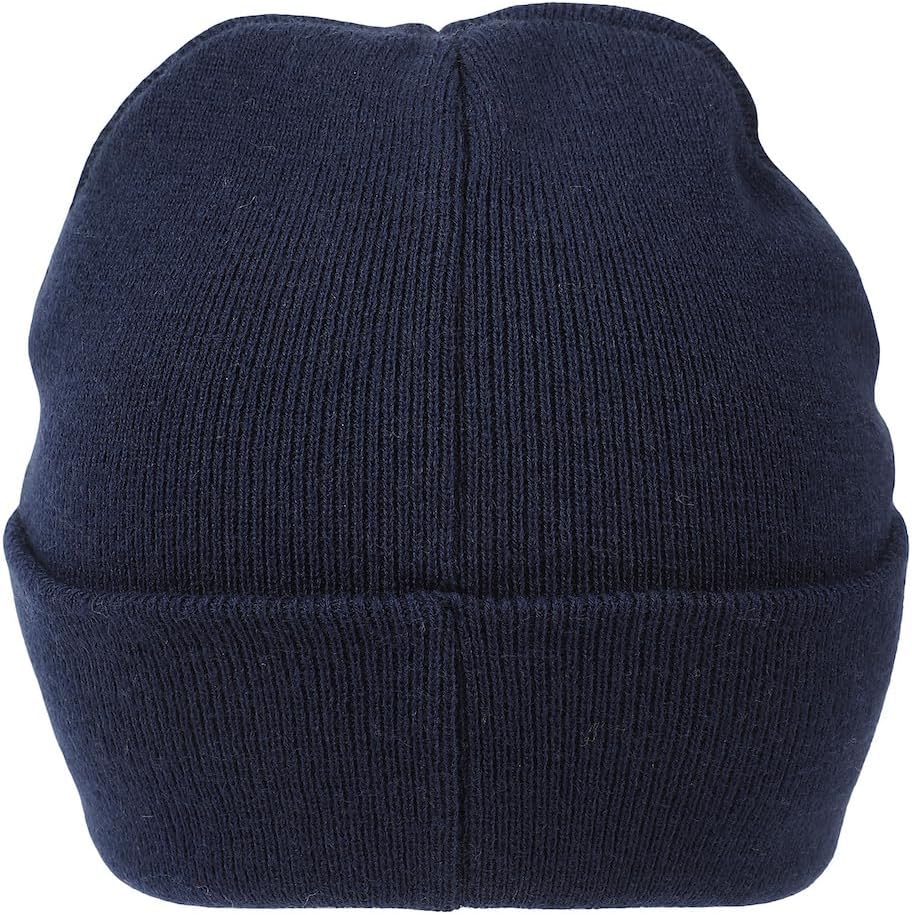 Disney Stitch Printed Character Patches Navy Cuff Beanie - Image 5