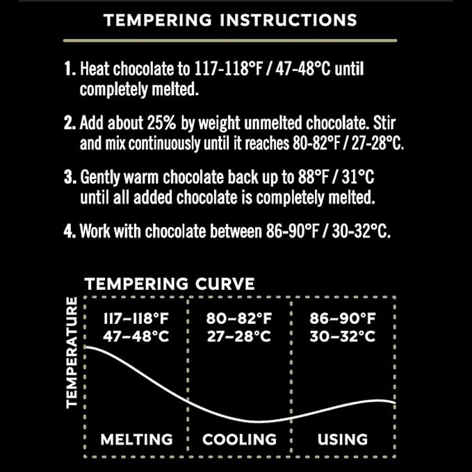 The versatility of Ghirardelli's 100% Unsweetened Wafers extends to a wide range of recipes. Perfect for preparing desserts like brownies, cakes, and cookies, these wafers can also enhance the rich, intense flavor of hot chocolate drinks. Embrace this product and indulge in the pure and wholesome taste of dark chocolate. Treat yourself to the ultimate dark chocolate experience today! Description by ChatGPT.