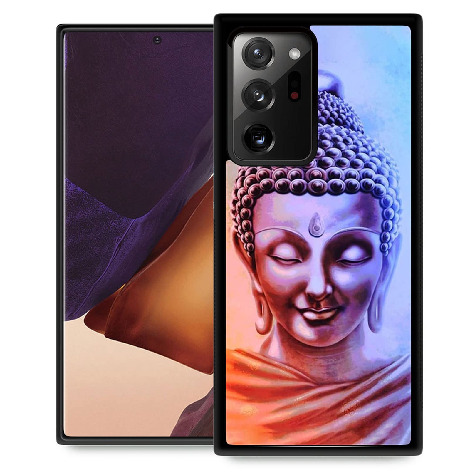 Goodsprout Compatible with Samsung Galaxy Note 20 Ultra Case,Calm Panchen Buddha Statue Amazing Pattern Design Shockproof Anti-Scratch Hard PC Back Case for Samsung Galaxy Note 20 Ultra Case