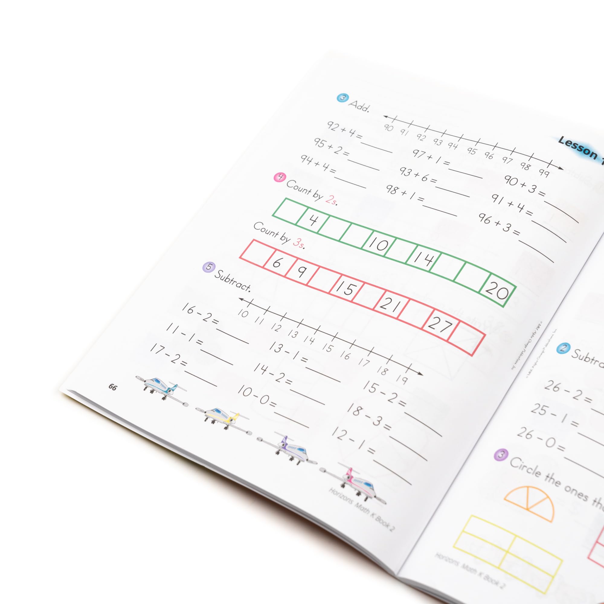 Horizons Kindergarten Math Box Set