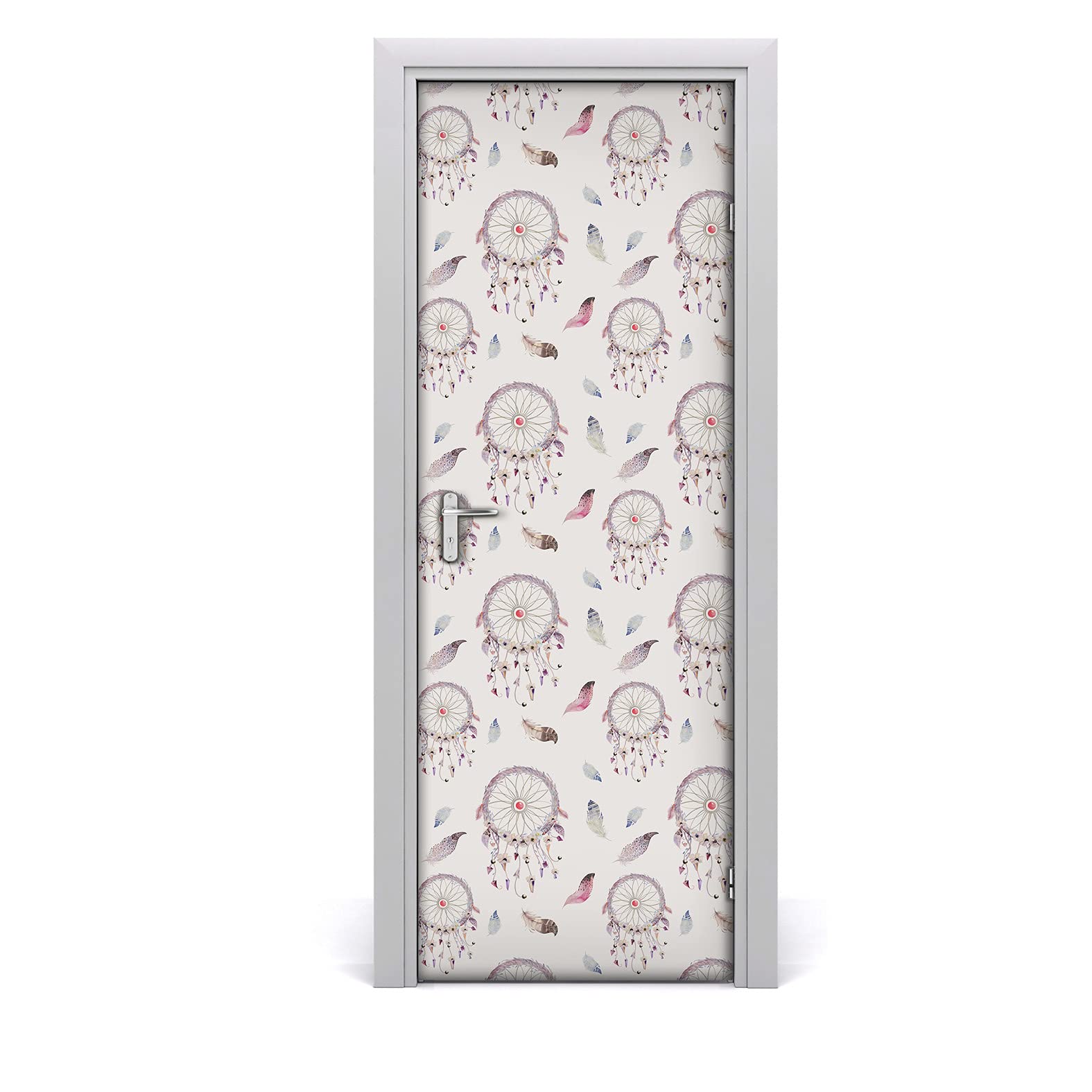 Autocollant de porte imperméable déco bohème Magic-Stick grand format 85x200