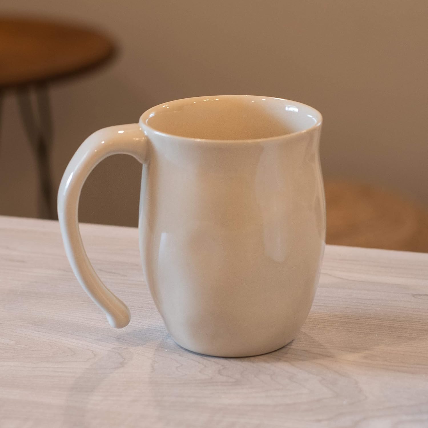 DEMDACO Ivory Stoneware Friendship Heart Mug - Warm Heart Collection - Sentimental Coffee Mug for Hot Beverages - Ceramic Stoneware - Delicate Details - Comfortable Handle - Inspirational