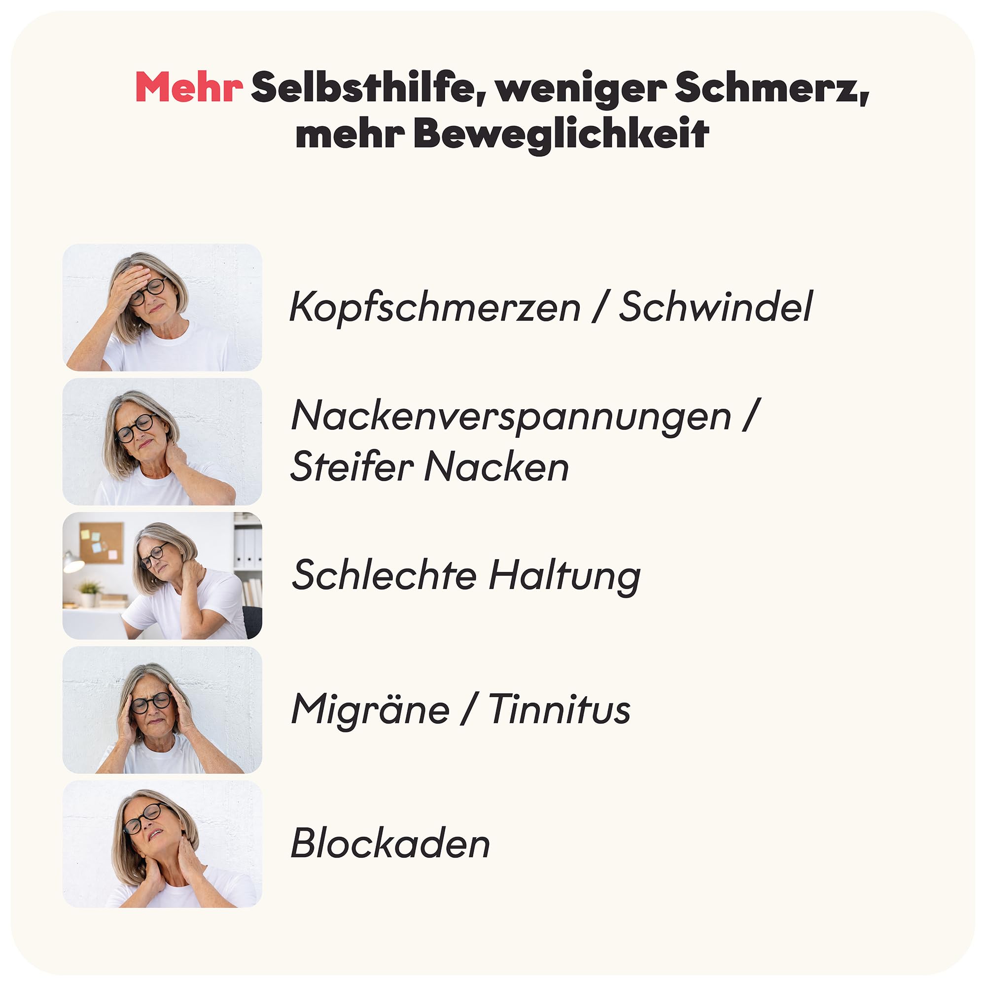 TMX® DURA Nackentrigger – Effektives Trainingsgerät bei Migräne, Nackenschmerzen und Verspannungen