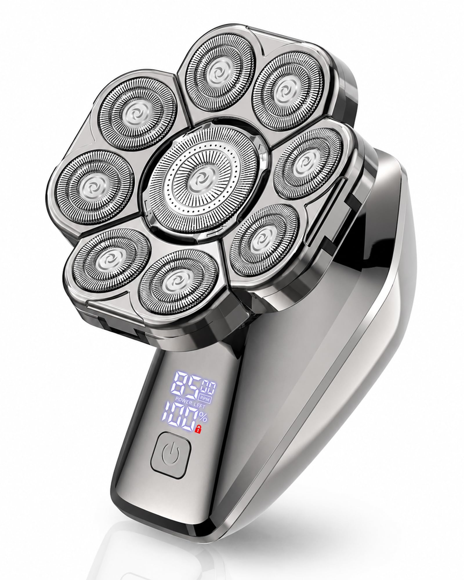 9D Head Shavers for Bald Men, 8500 RPM Wet & Dry Electric Razor