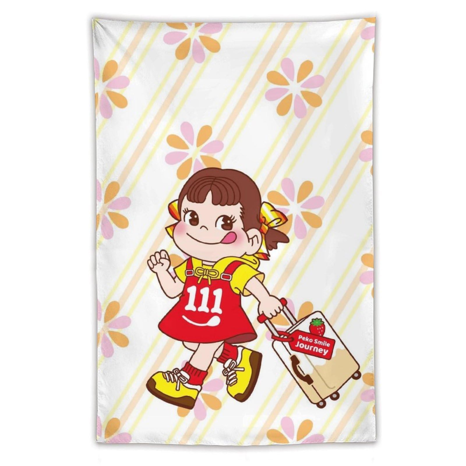 Amazon.co.jp: タペストリー ペコちゃん おしゃれ 大判 壁掛け