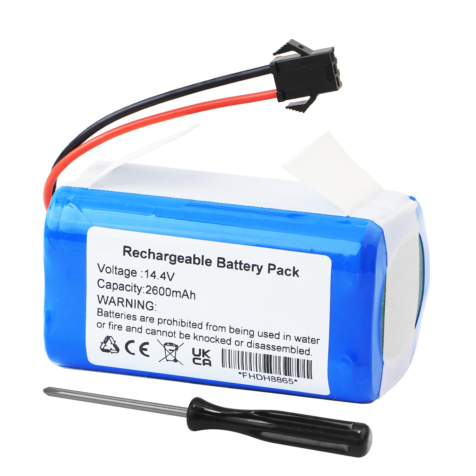 Amazon.com: Battery Replacement for Coredy R750-1600Pa, Ionvac
