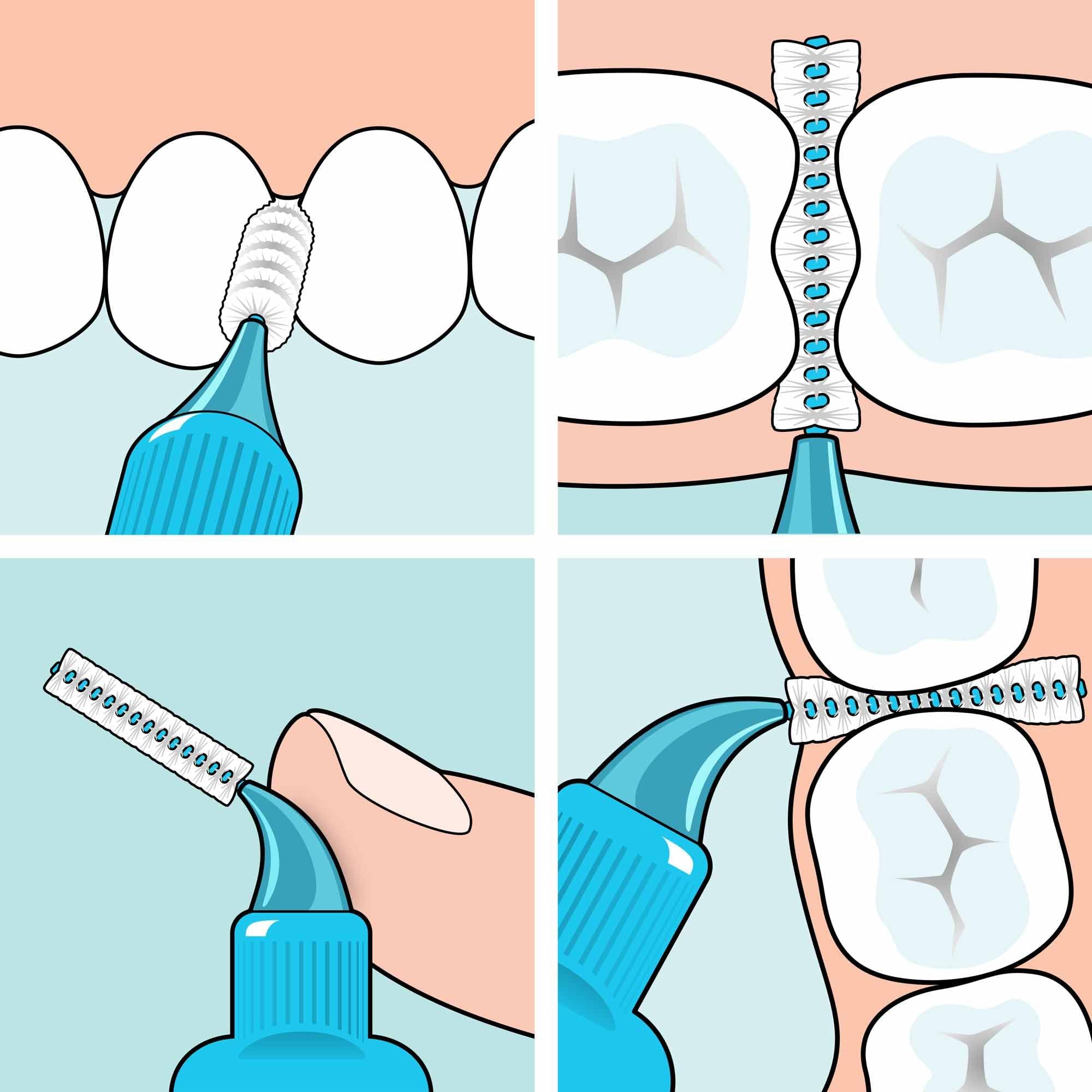 TePe 0,5mm, Kırmızı, 40'li Paket