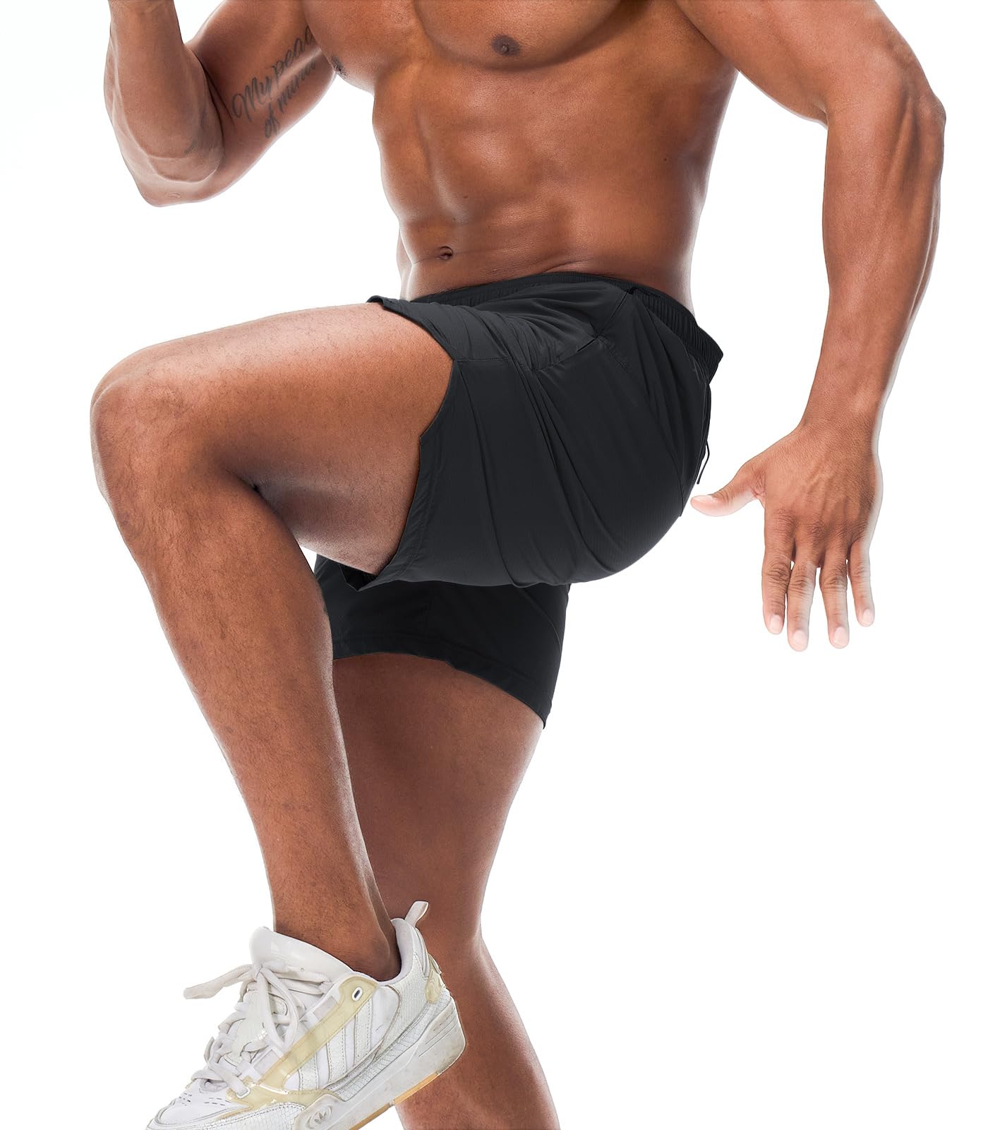 Pantalones Cortos Deportivos Hombre Secado Rápido Ligero Running Jogging
