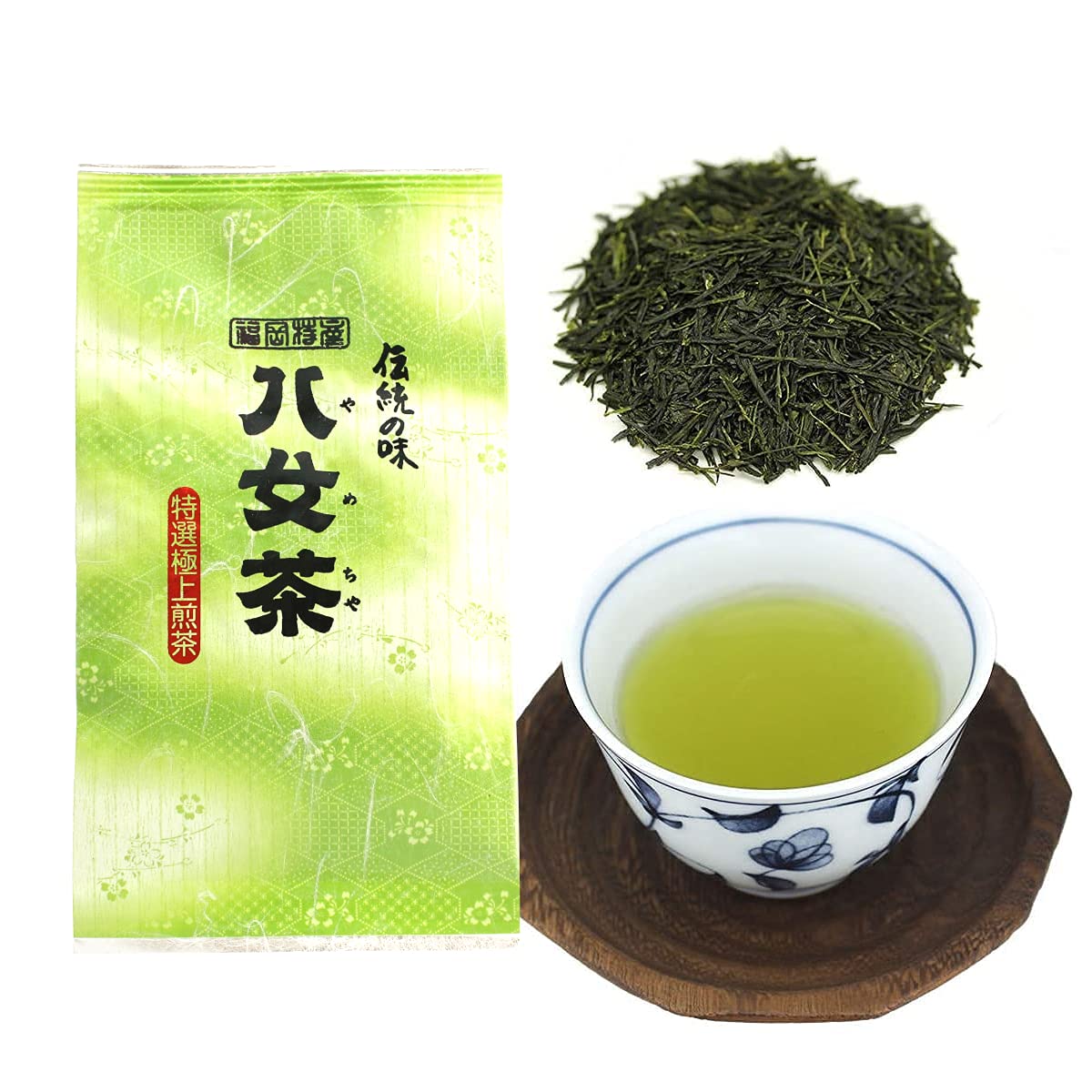 Amazon | 煎茶 八女茶 茶葉 高級 八女茶 特選極上煎茶 50g 袋詰