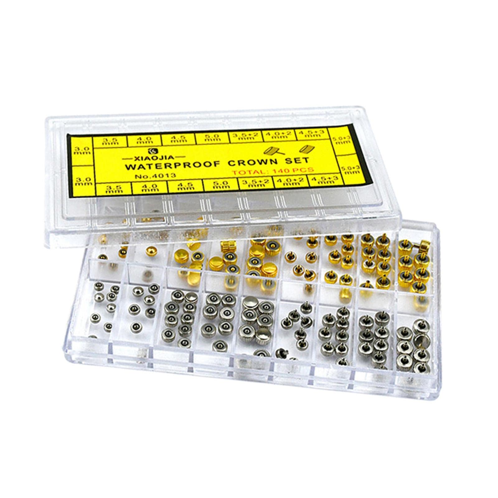 LOOM TREE 140 Pcs A Box Watches Crown Tubes Head 18 Slots Protable for Watch Makers | Watches, Parts Accessories | Parts, Tools Guides | Tools Repair Kits | (B09ZTYX8JY) Amazon Price History, Amazon Price Tracker