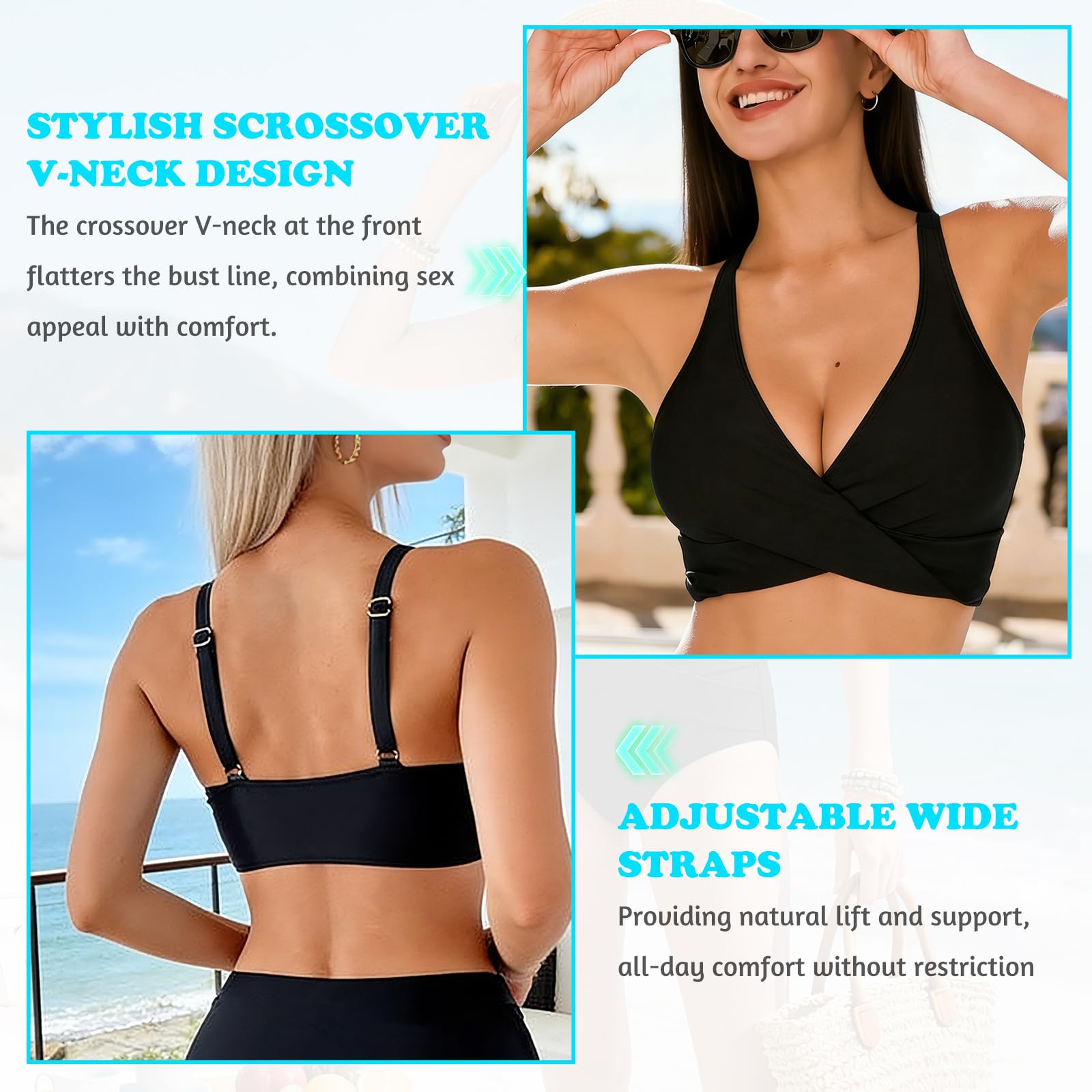 TOGETDREAM Bikini z wysokim stanem