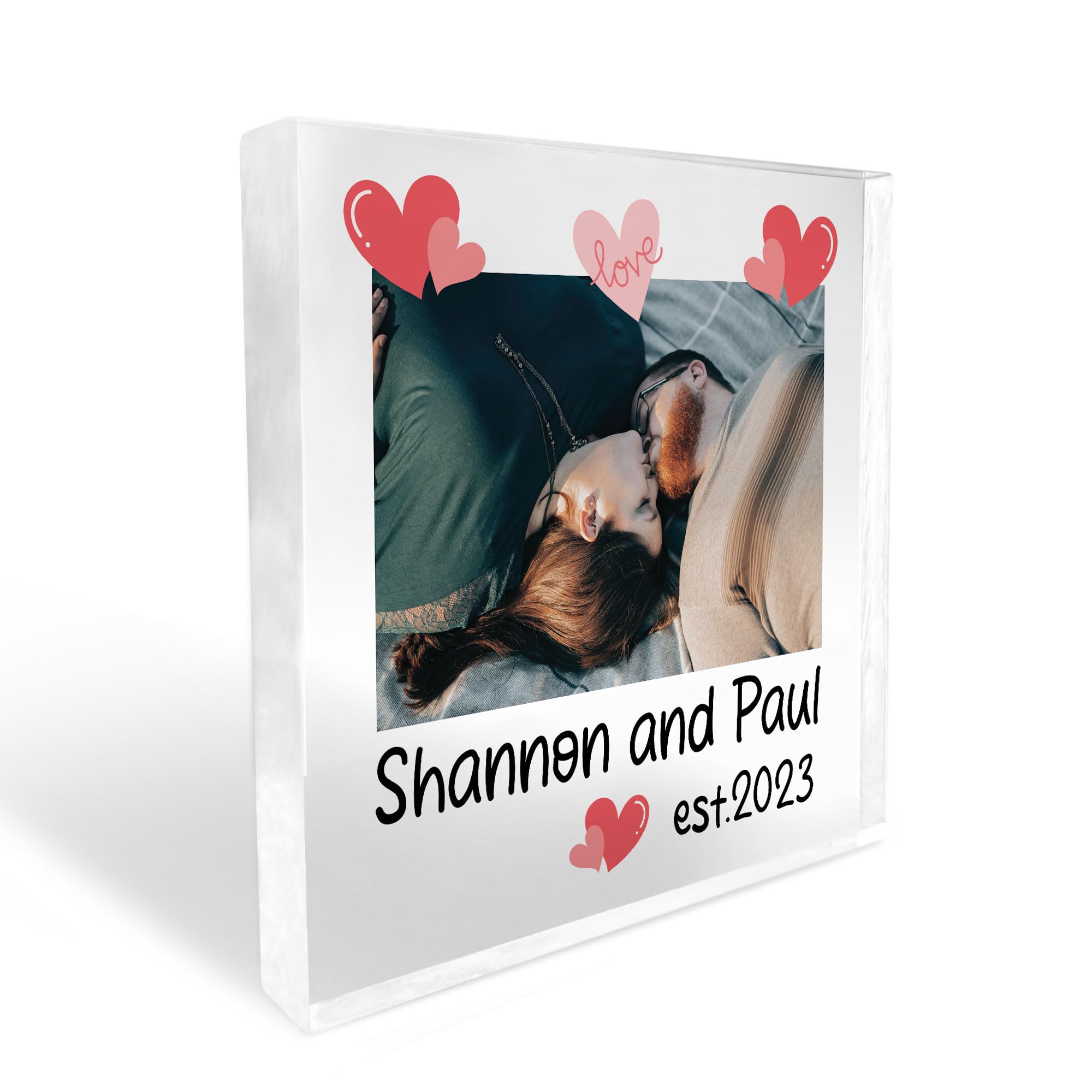 Red Ocean Personalised Valentines Gifts For Boyfriend Girlfriend Gift For Anniversary Husband Wife Gifts For Couple Keepsake