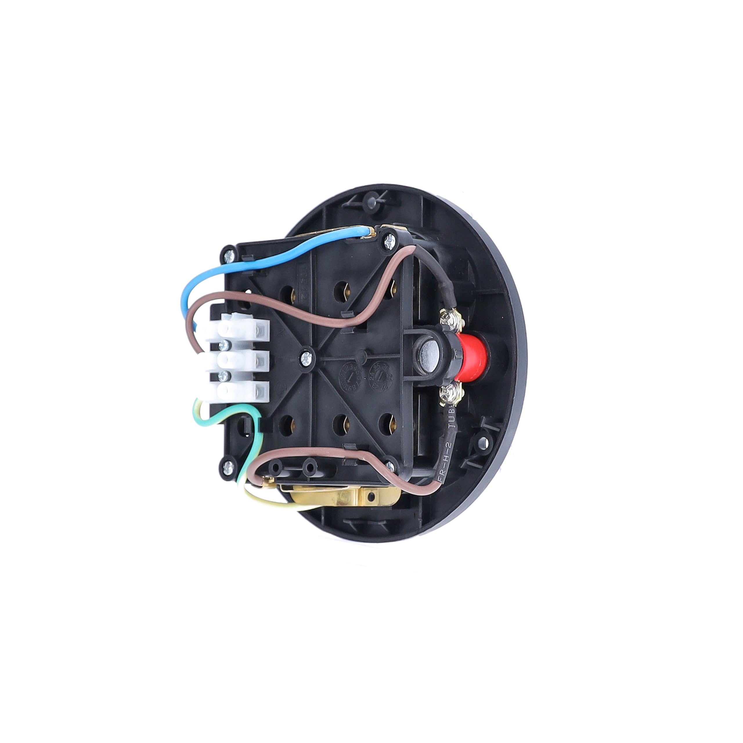 as - Schwabe Inserto de Enchufe para Carrete de Cable, 4 Tomas de Corriente con Toma de Tierra, Interior IP20, Interruptor térmico, 230 V 16 A
