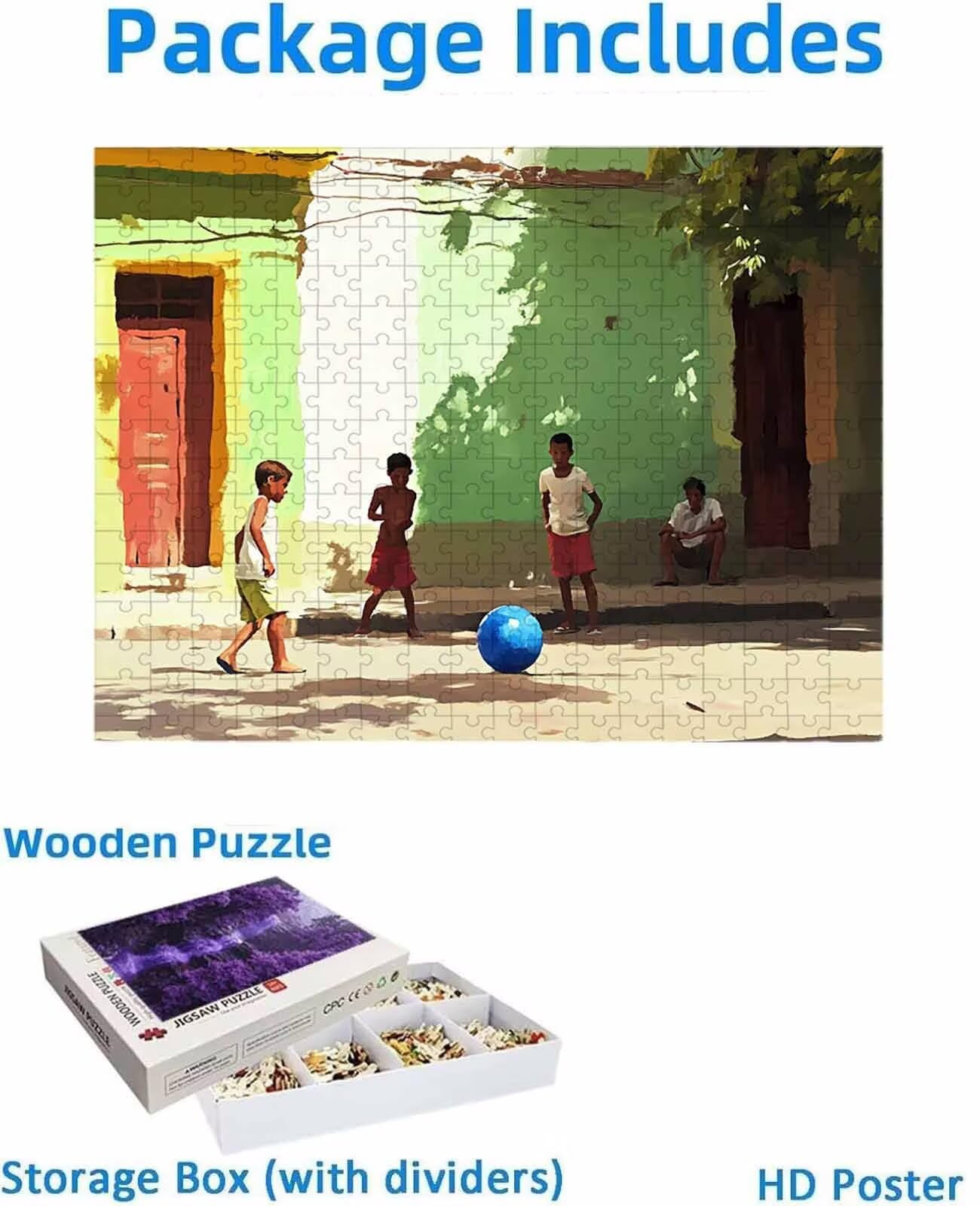 1500 Pezzi di Puzzle, architettura giallo 1500 Pezzi di Puzzle per Adulti, Regalo Anniversario, Regalo Natale, Decorazione Della Casa, Prevenzione Della Cerebrale Negli Anziani PjY994 1-3