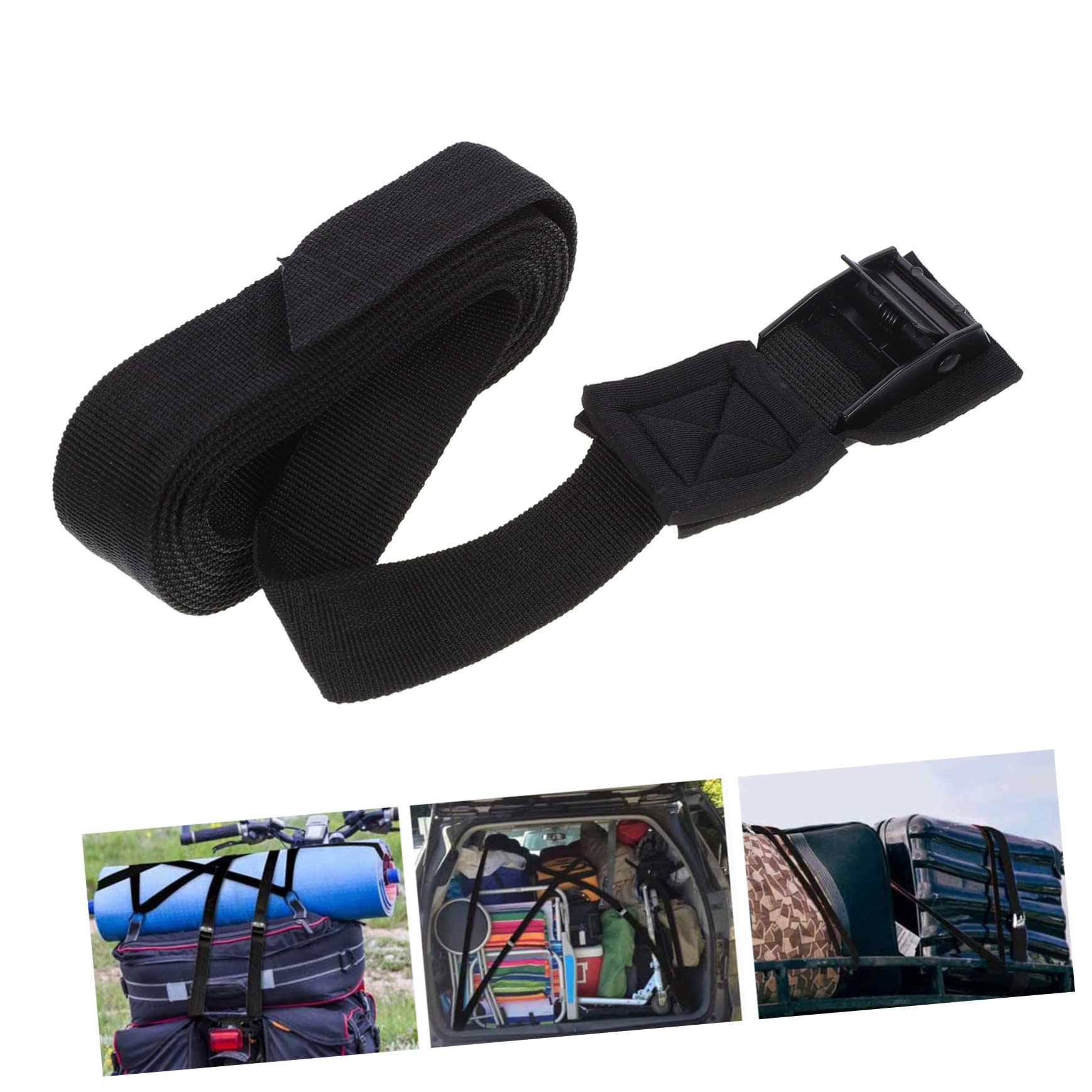 KONTONTY 200lb Load Capacity Polyester Roof Straps Boat Tie Down Straps for Car Rack Kayak Surfboard