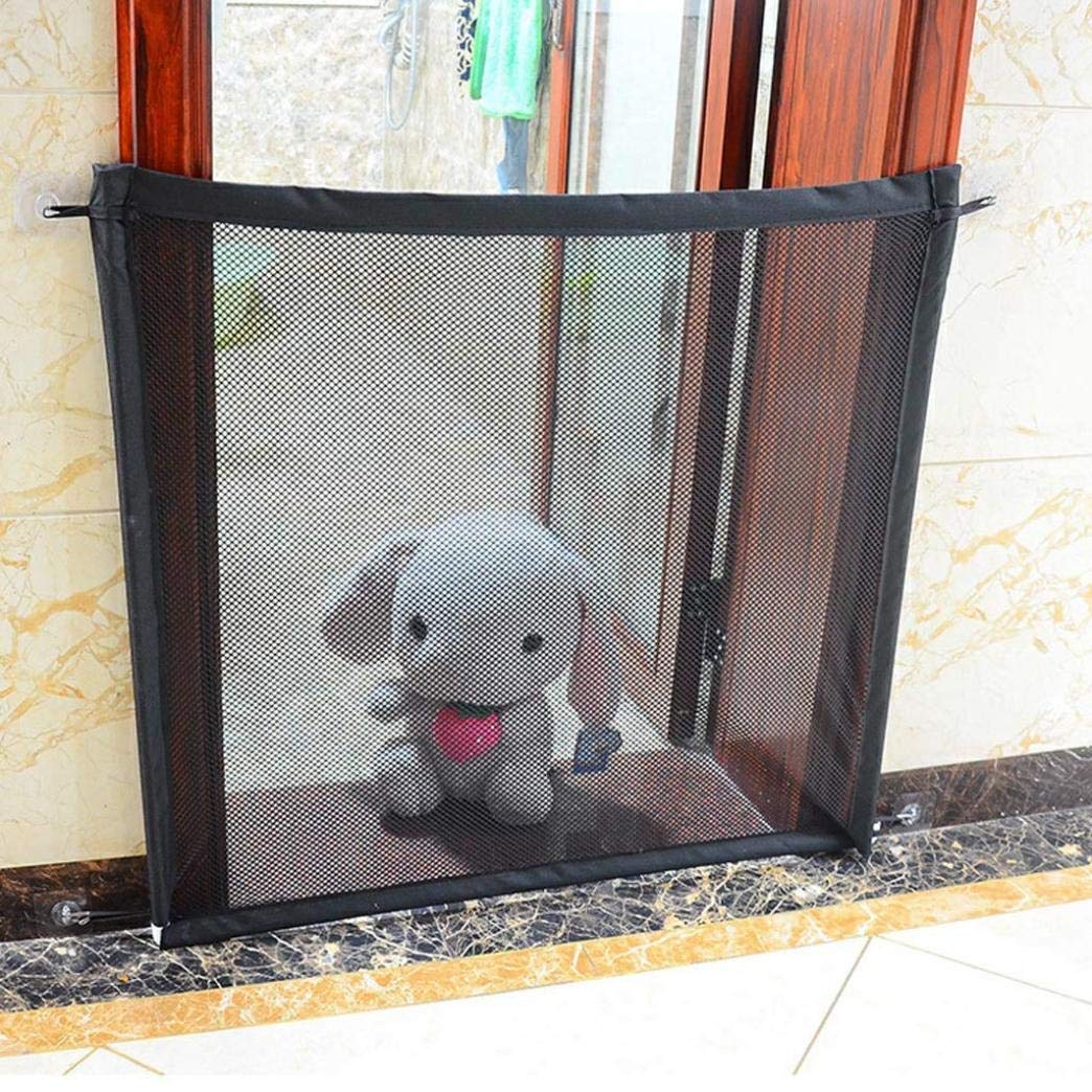 Barrière rétractable pour animaux et barrière de sécurité pliante tout-PE
