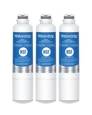 Waterdrop DA29-00020B Refrigerator Water Filter Replacement for Samsung HAF-CIN EXP DA29-00020A B DA29-00020B-1 RF263BEAESR RF28HMEDBSR RF263TEAESG RF4287HARS 3