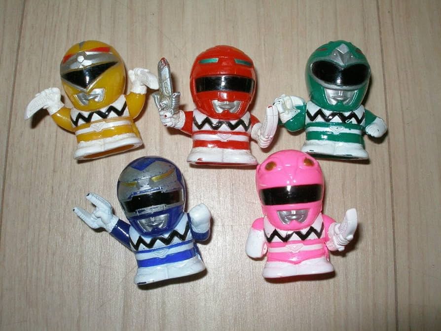 スーパー戦隊キッズ セミコンプ 19体 指人形 ゆび人形 フィギュア スーパー戦隊の指人形は奥が深い!! - YouTube