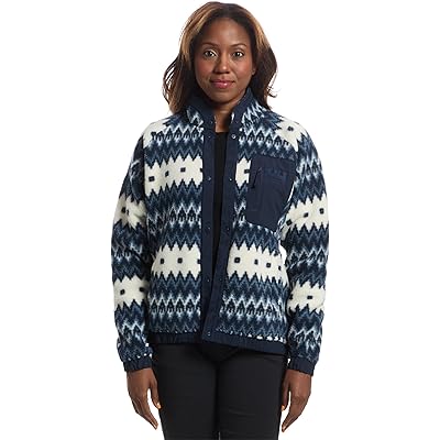 Helly Hansen Imperial Printed Pile Snap blue 2