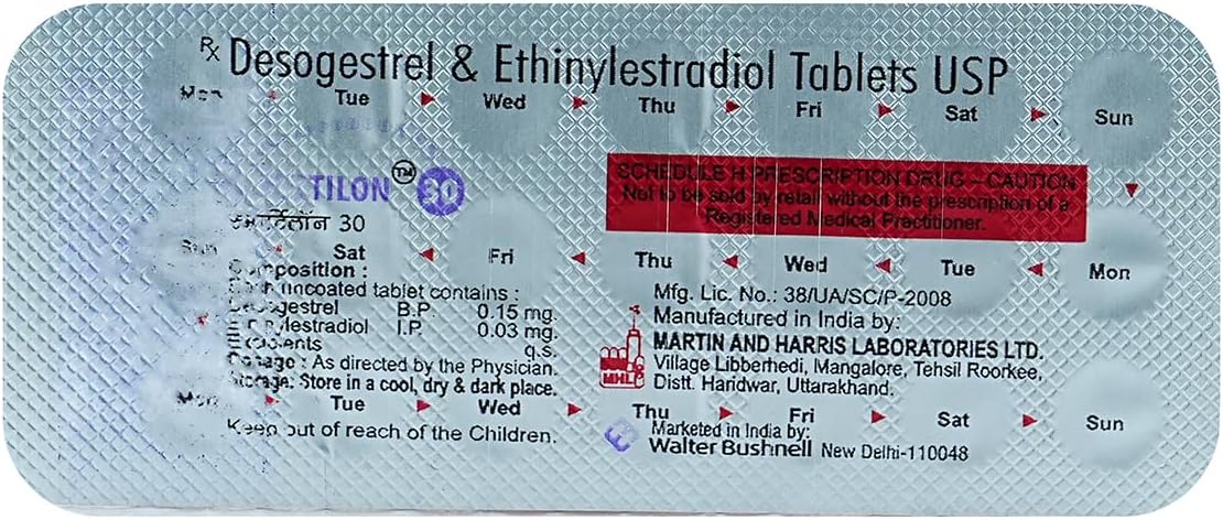 Smartilon 30 - Strip of 21 Tablets