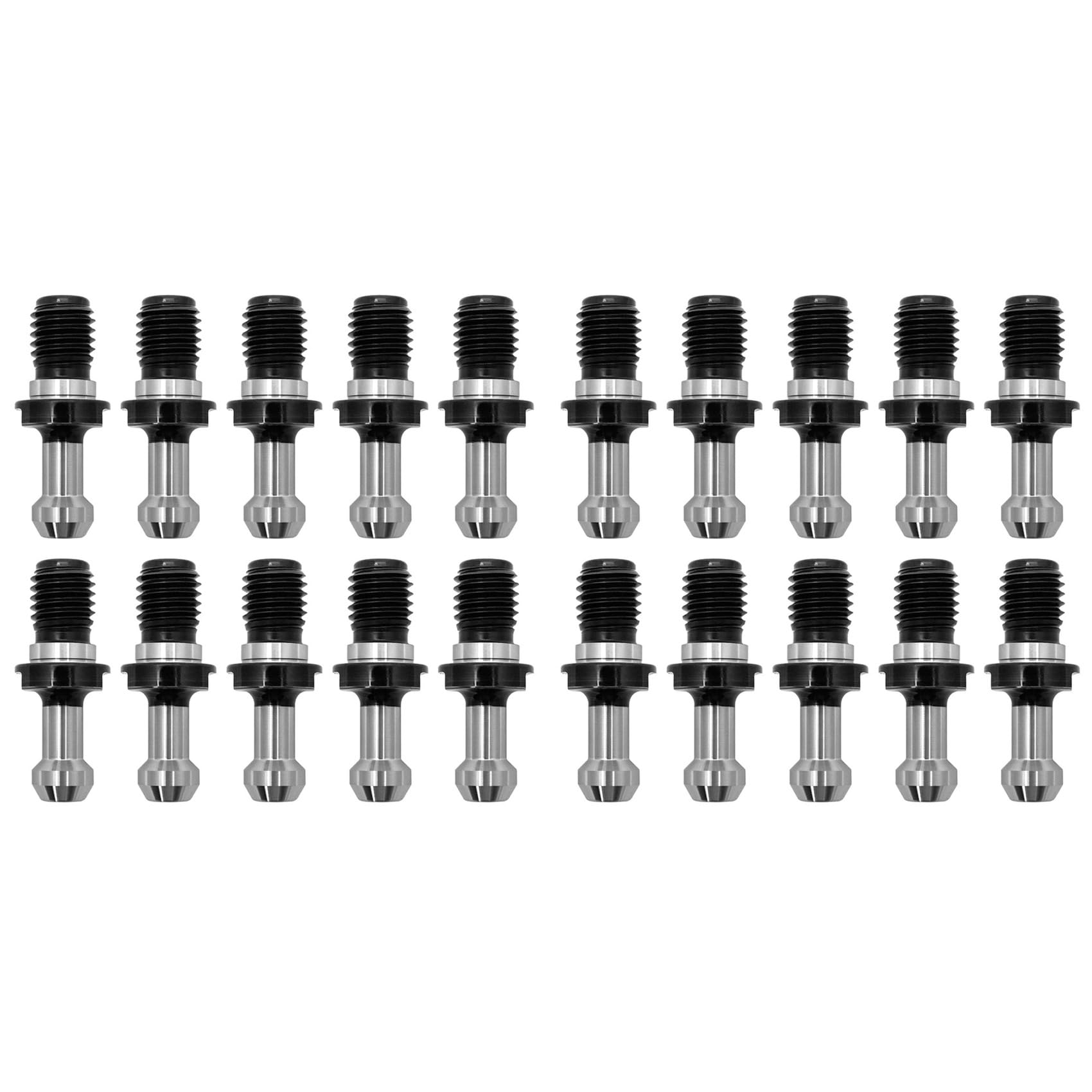 Hfgdnchva 20Pcs CAT40 45Degree Pull Stud Retention Knob for CAT 40 CNC Tool Holder Replace 202-5925