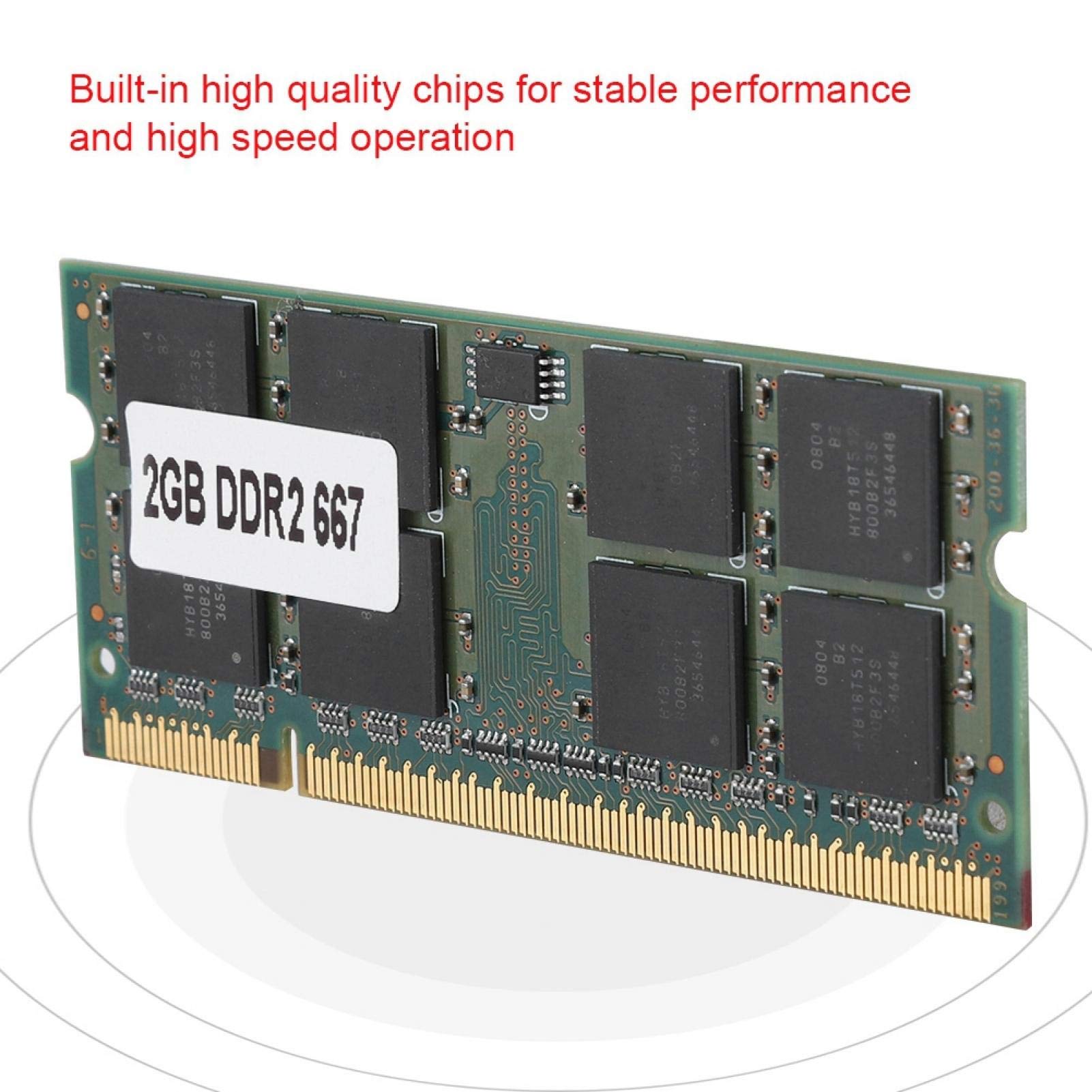Memoria RAM DDR2 2GB 667MHz PC2-5300 Per Notebook – 200 Pin – Compatibile Con AMD E Schede Madri - 3