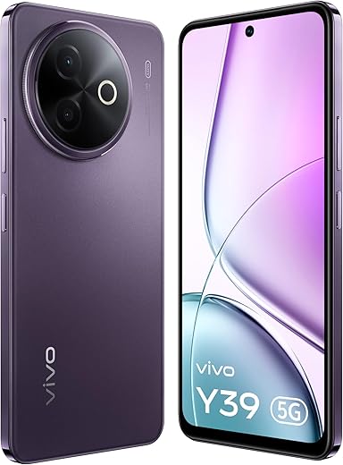Vivo Y39 5G (Ocean Blue, 8GB RAM, 256GB Storage) with No Cost EMI/Additional Exchange Offers