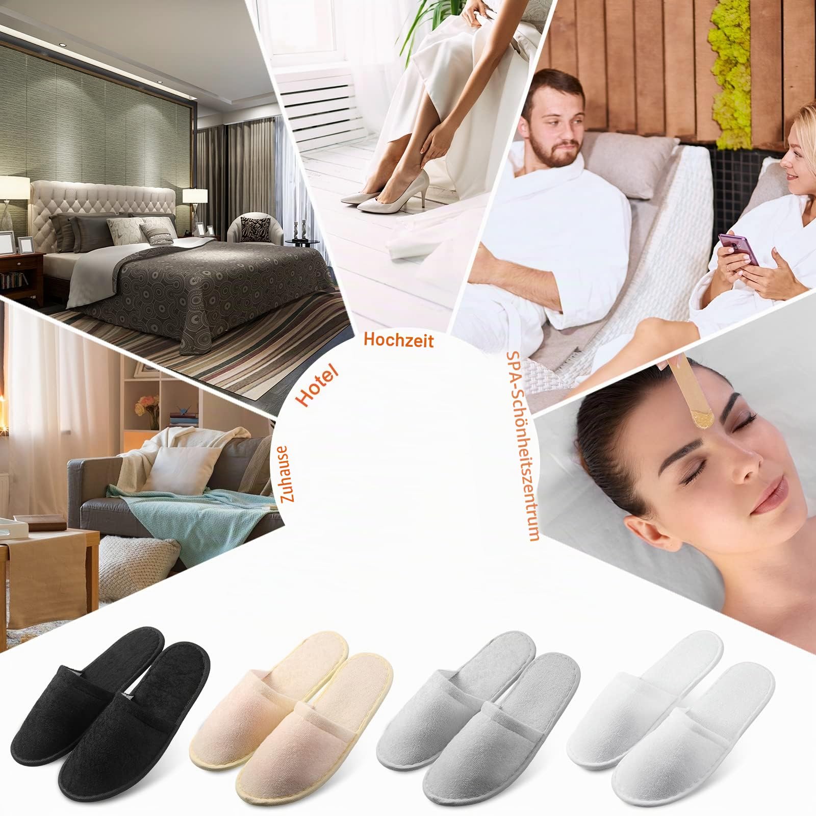 Geyoga 24 Paar Spa