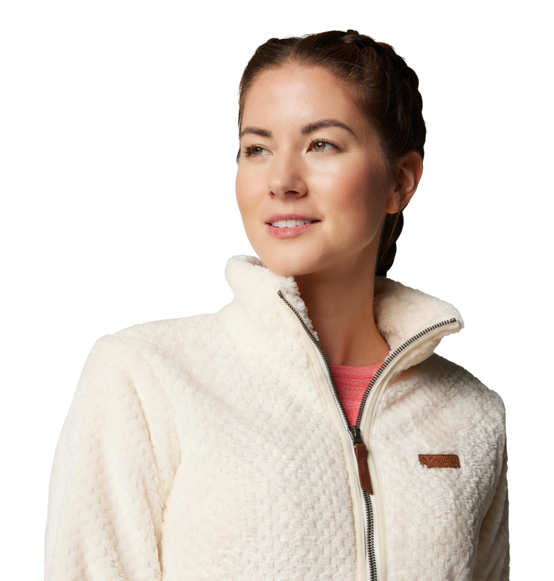 Columbia Fire Side II Sherpa Full Zip, Chaqueta De Forro Polar Con Cremallera para Mujer