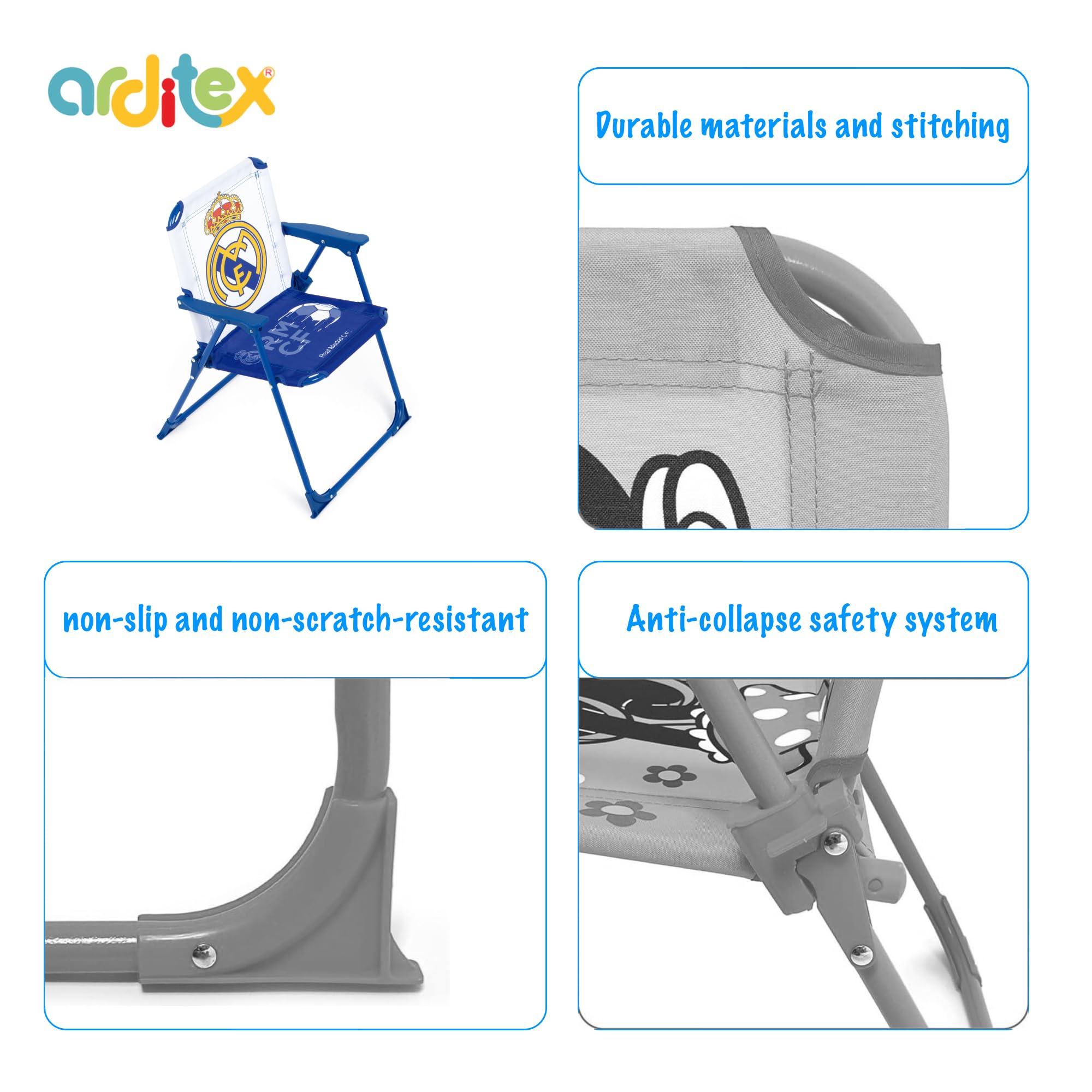 BOTAS DE AGUA DE PVC CON CIERRE TEXTIL DE REAL MADRID CF en S.A. - TEXTIL Y ACCESORIOS