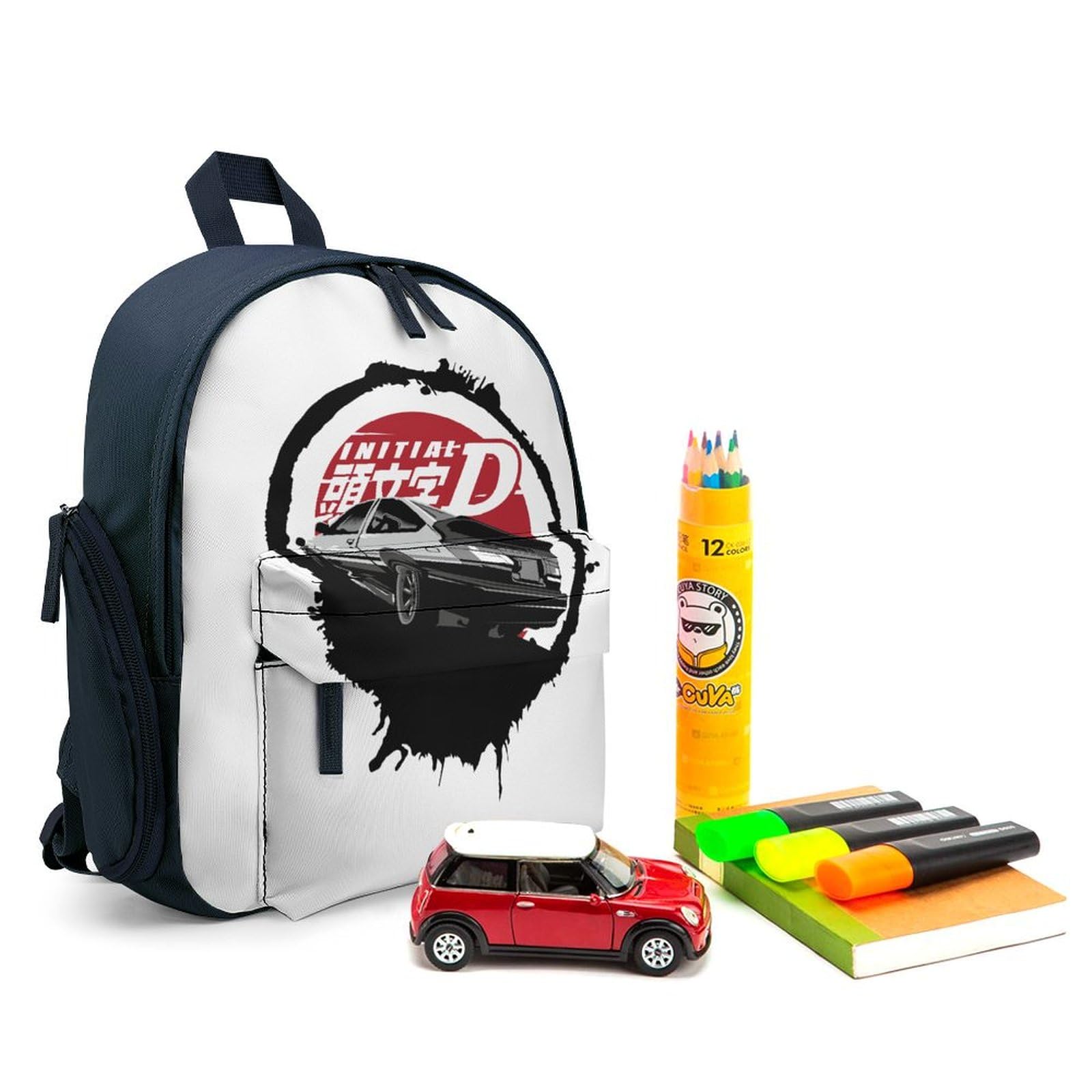 頭文字D トレノ バックパック　キッズ　リュック Amazon.co.jp: 子供リュック 頭文字d イニシャル D Ae86 バックパック