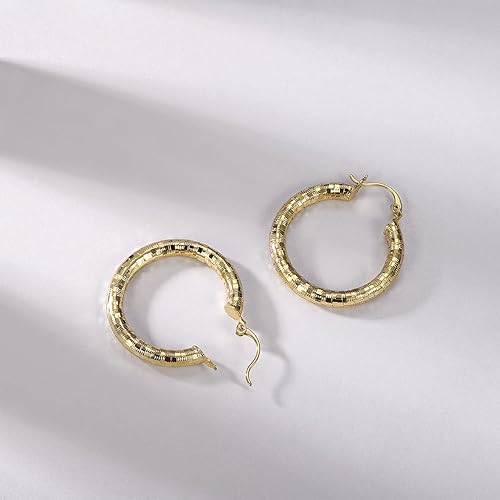 Miniatura 7 de Aretes de aro chapados en oro amarillo de 18 quilates, con forma de corazón rojo y lágrima con circonita cúbica de corte de diamante, juego de