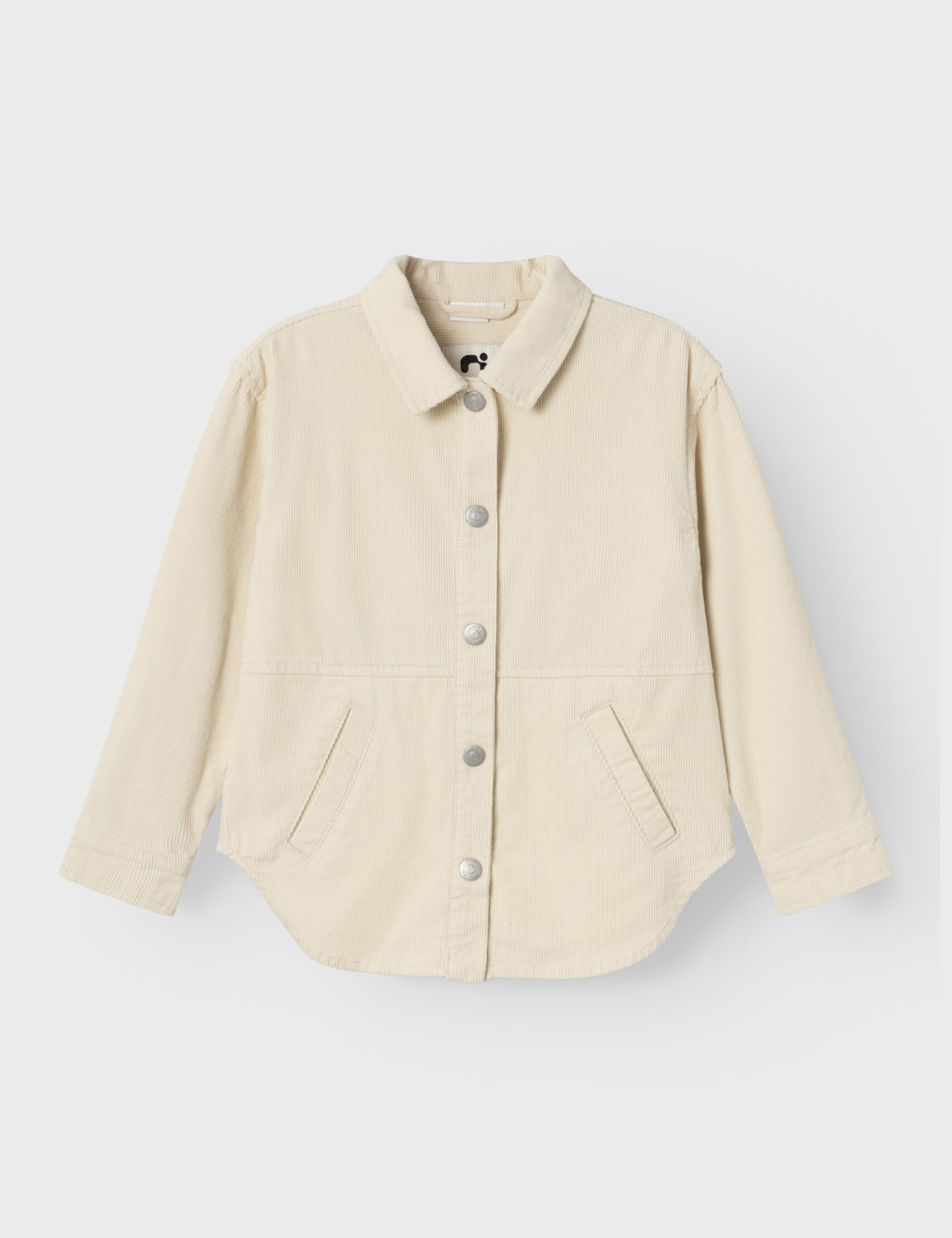 NAME IT NKFSYS Cord Loose Overshirt 7299-CY O, Blusa de Manga Larga Niñas, Summer Sand,